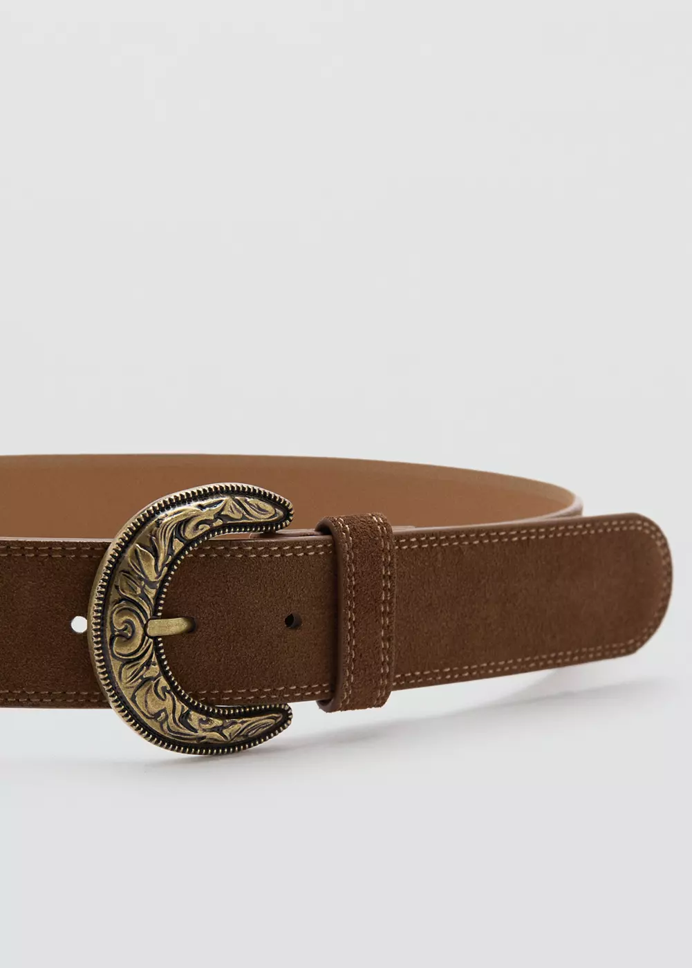 Ceinture imitation daim, MANGO