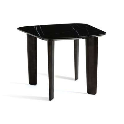 Table marbre noir 3/4 pers, Dolmena AM.PM