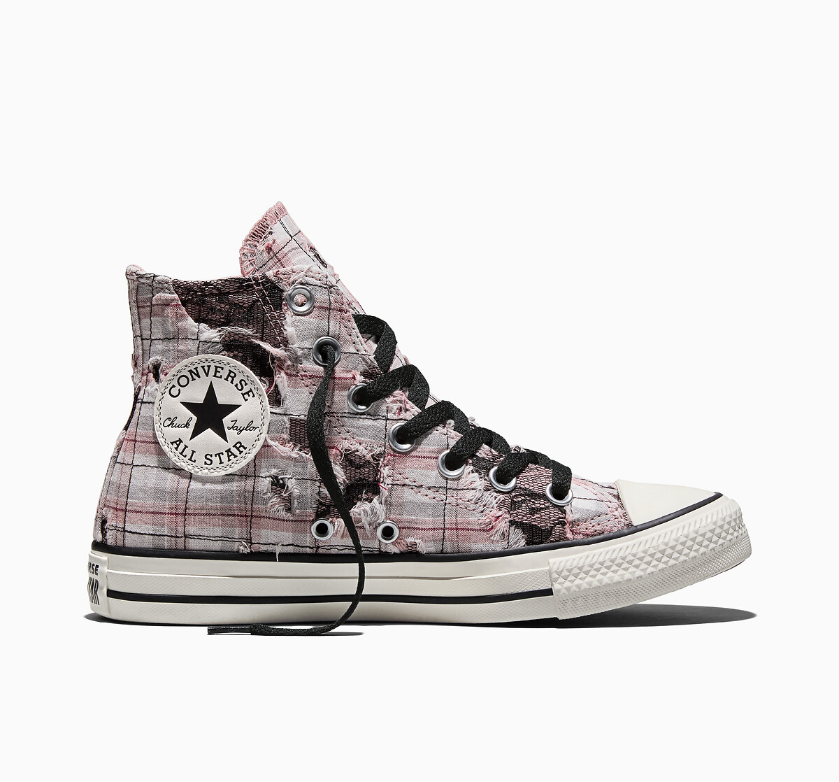Converse Zapatillas CHUCK TAYLOR ALL STAR HI PLAID LACE MATERIAL — photo 2