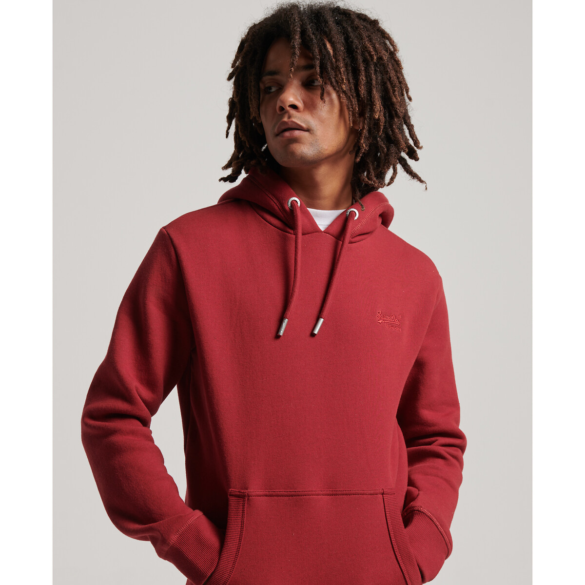 Topman red sale hoodie