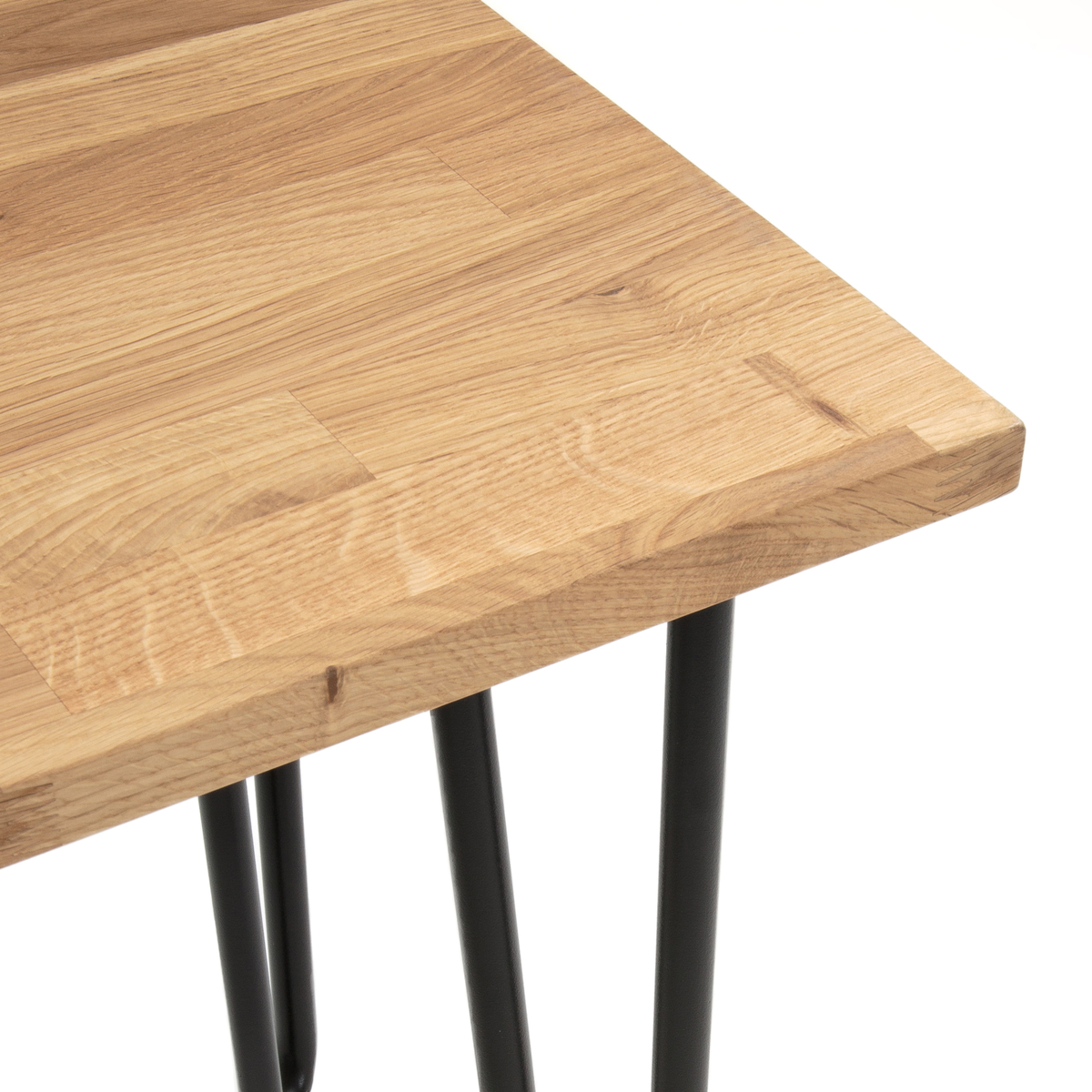 Product photograph of Adza 150cm Solid Oak Bench from La Redoute UK.