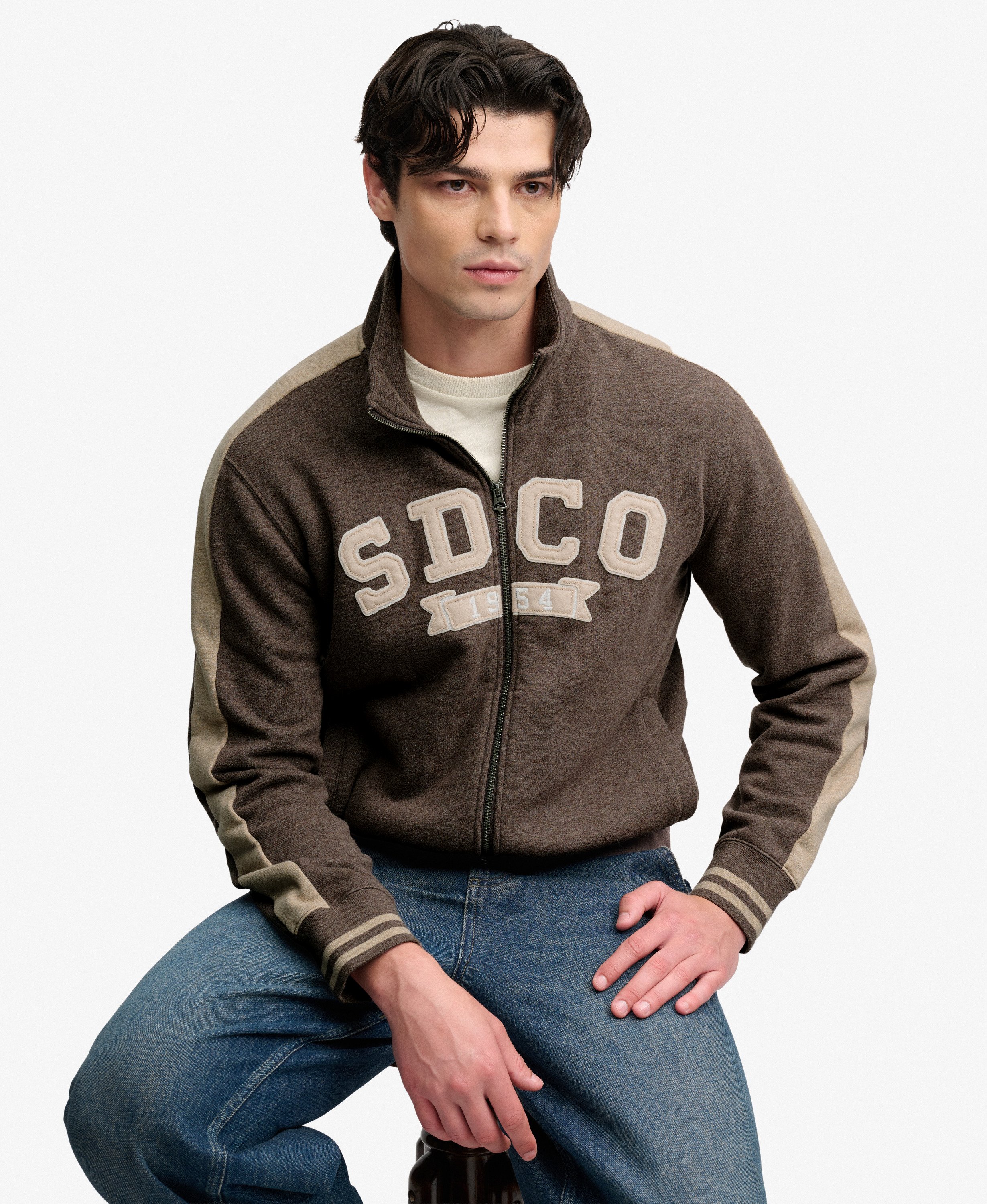 Veste Track coupe décontractée, SUPERDRY