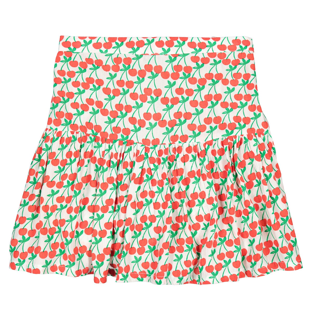 Jupe courte imprim e imprim cru La Redoute Collections La Redoute