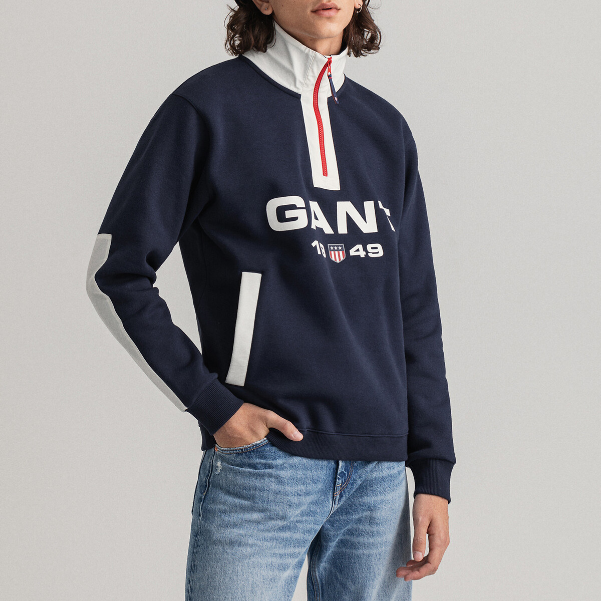 Pull gant sales homme pas cher