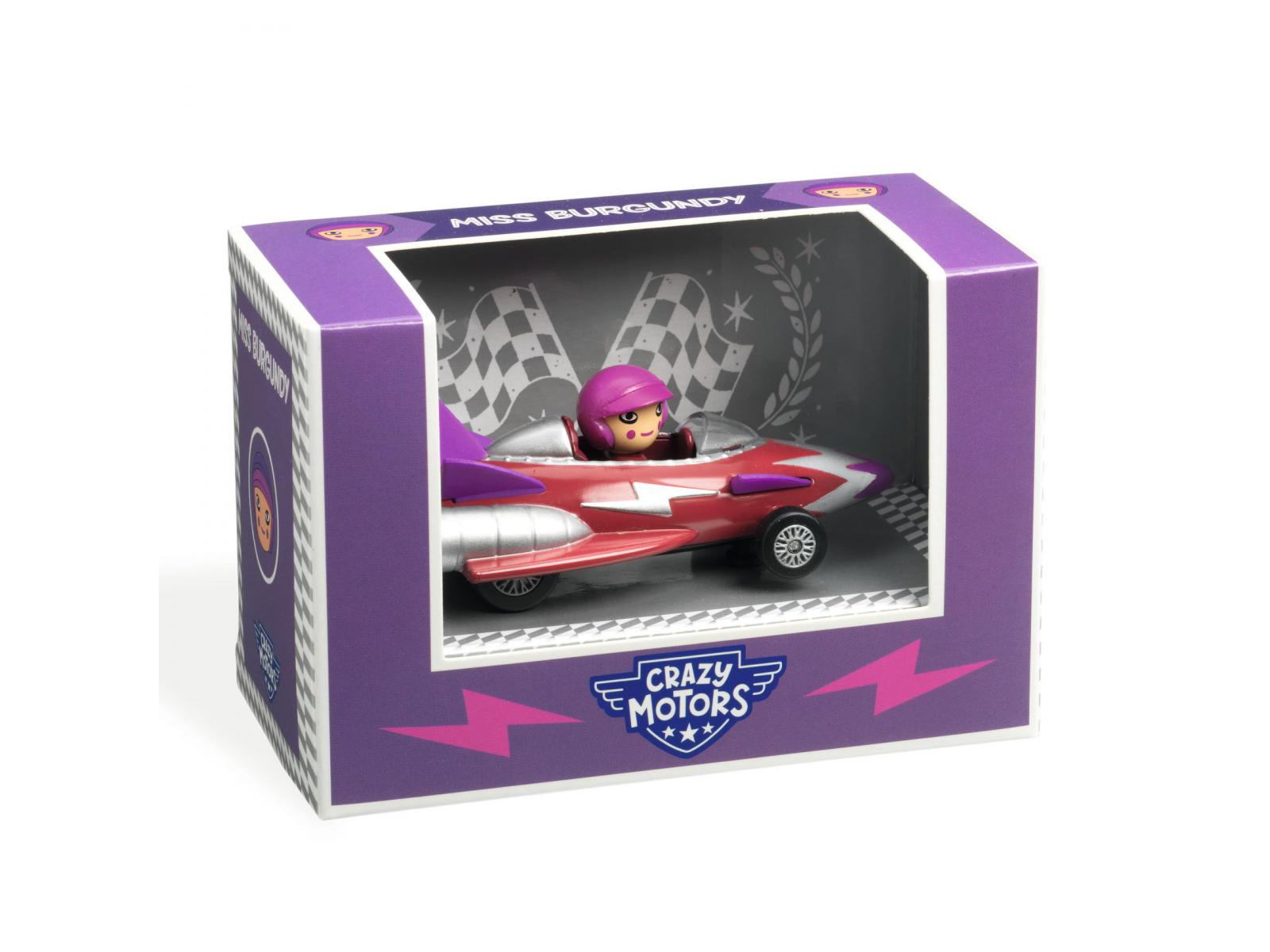 Crazy Motors - Voiture - Miss Burgundy, DJECO