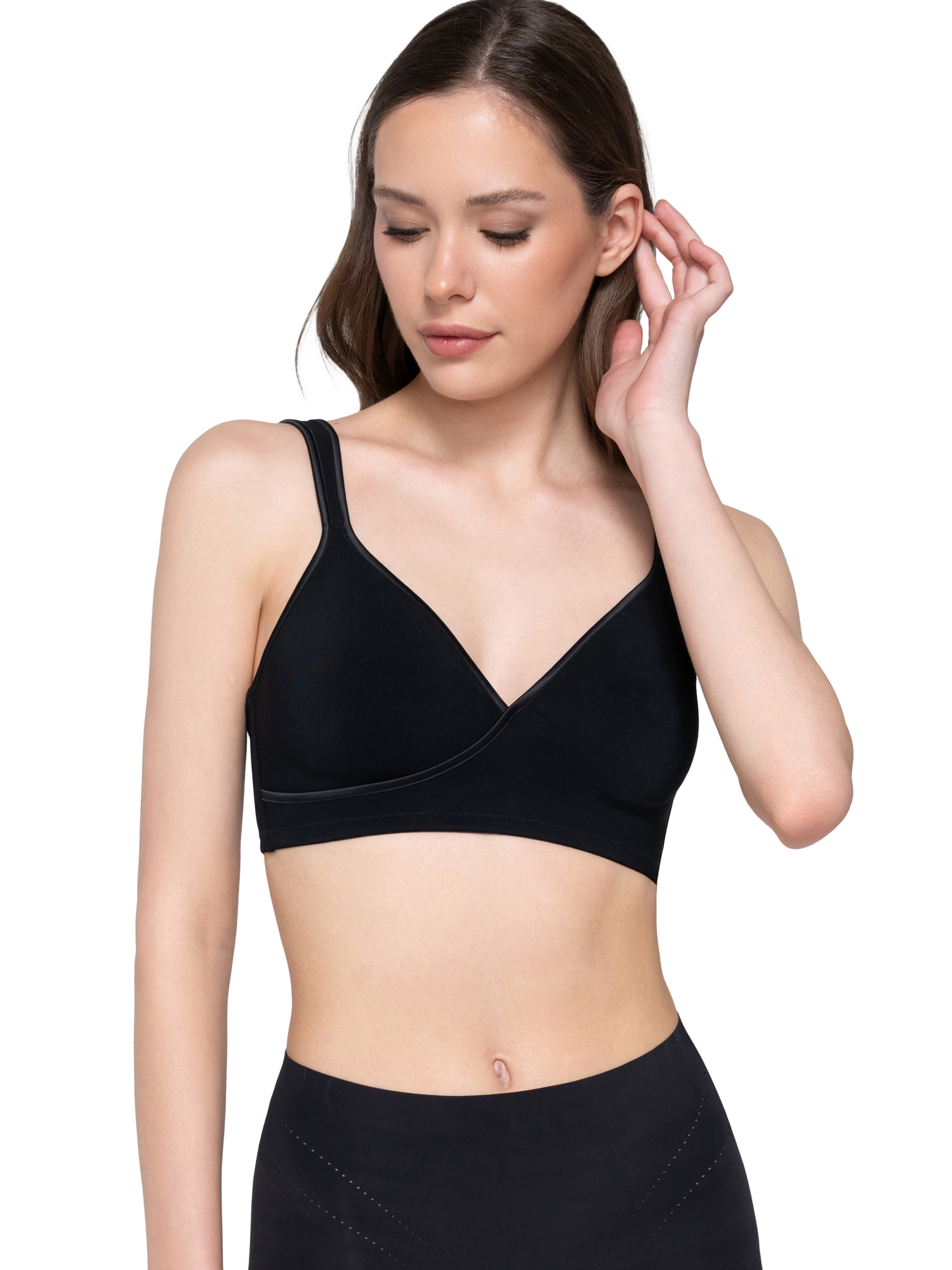 Soutien-gorge balconnet croisé sans armatures SECRET SENSE, LUNA SPLENDIDA