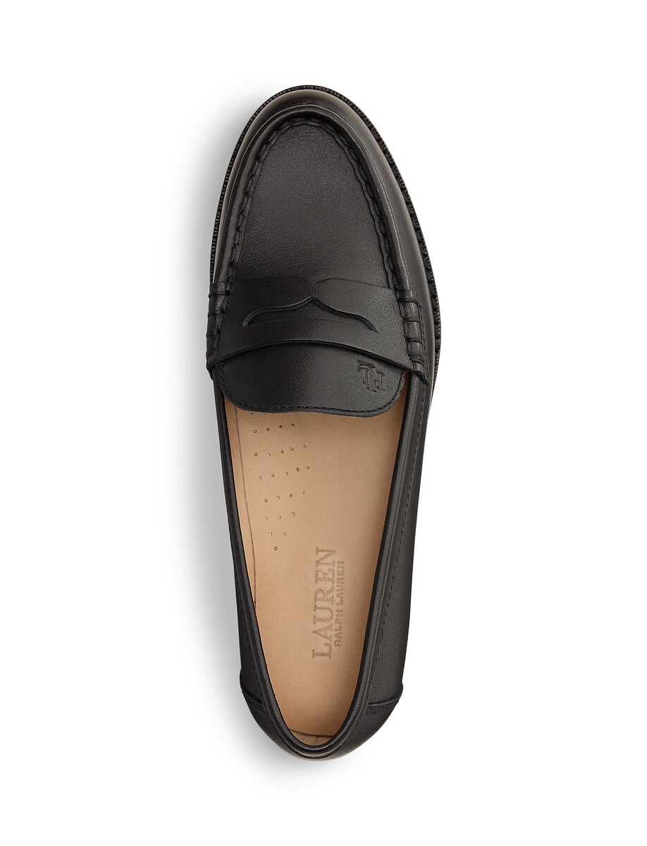 Lauren Ralph Lauren Mocasines de piel, WYNNIE — photo 4