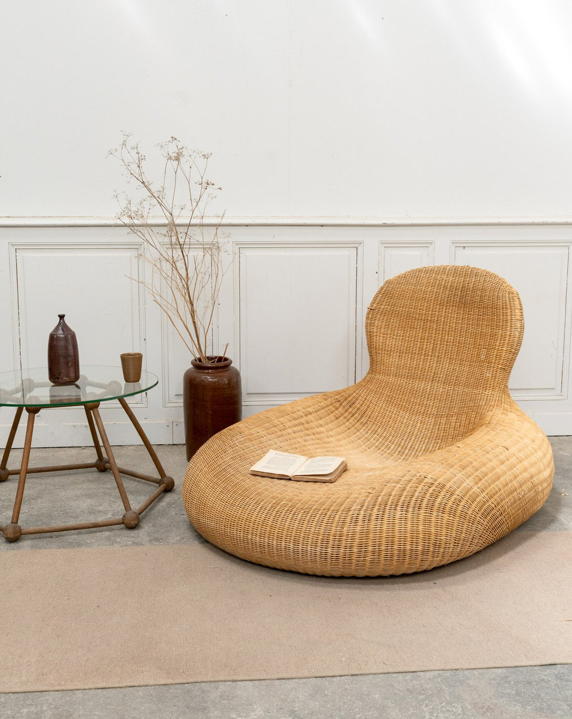 Fauteuil Storvik en rotin Ikea Jakob N°1294 - Bon état, DEBONGOUT