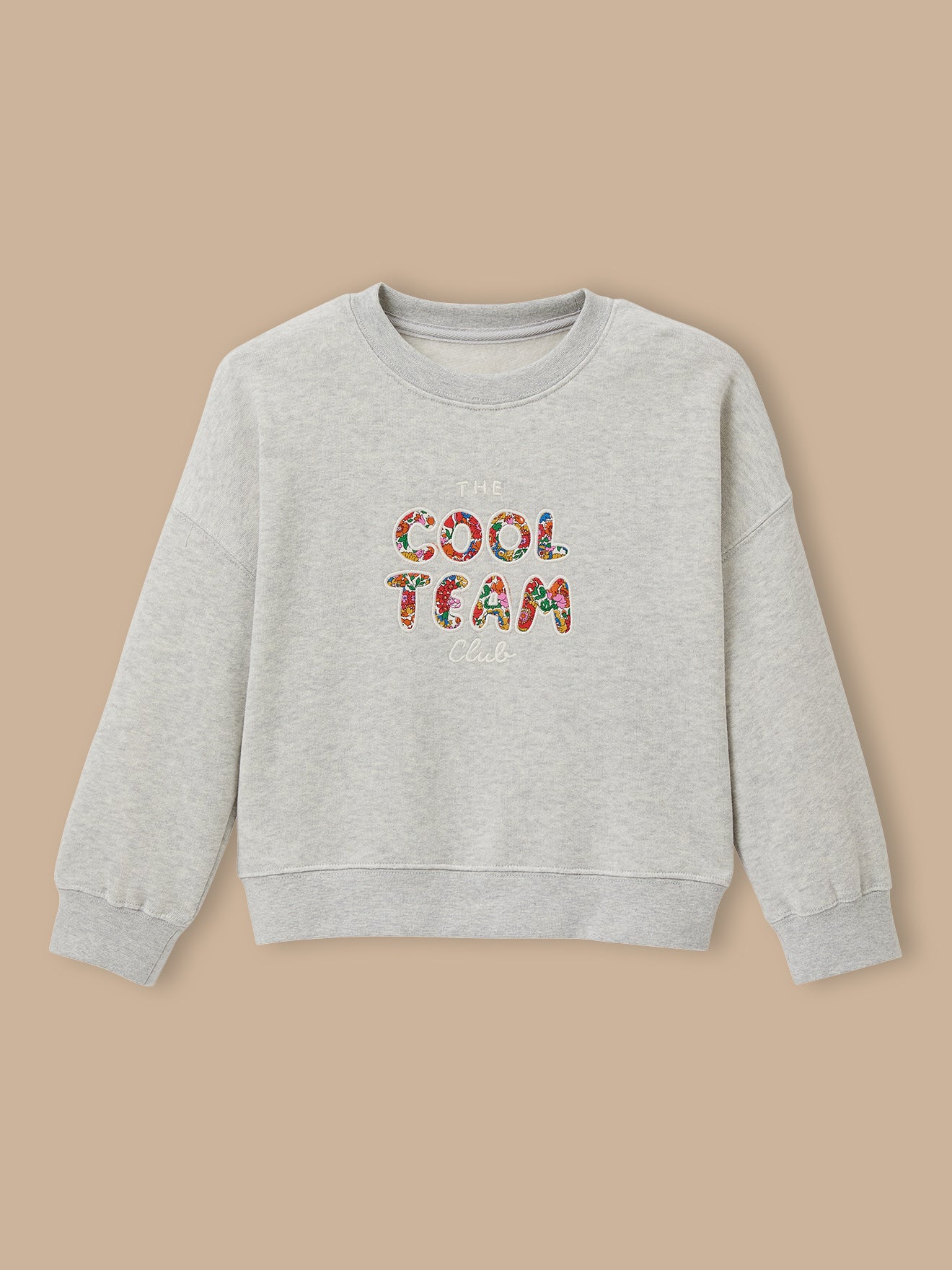 Sweat Cool Team tissu Liberty - coton biologique, CYRILLUS