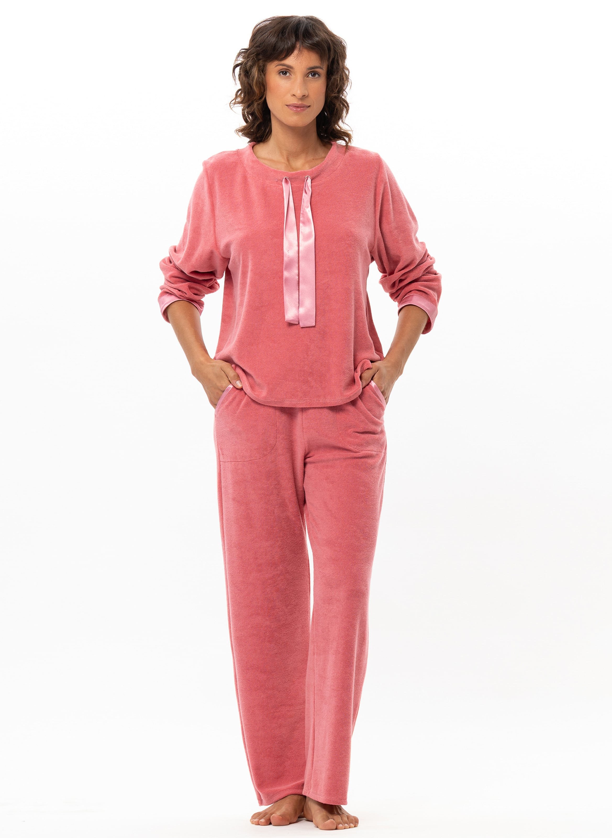 Ensemble homewear en bouclette éponge GELATO 222, LE CHAT