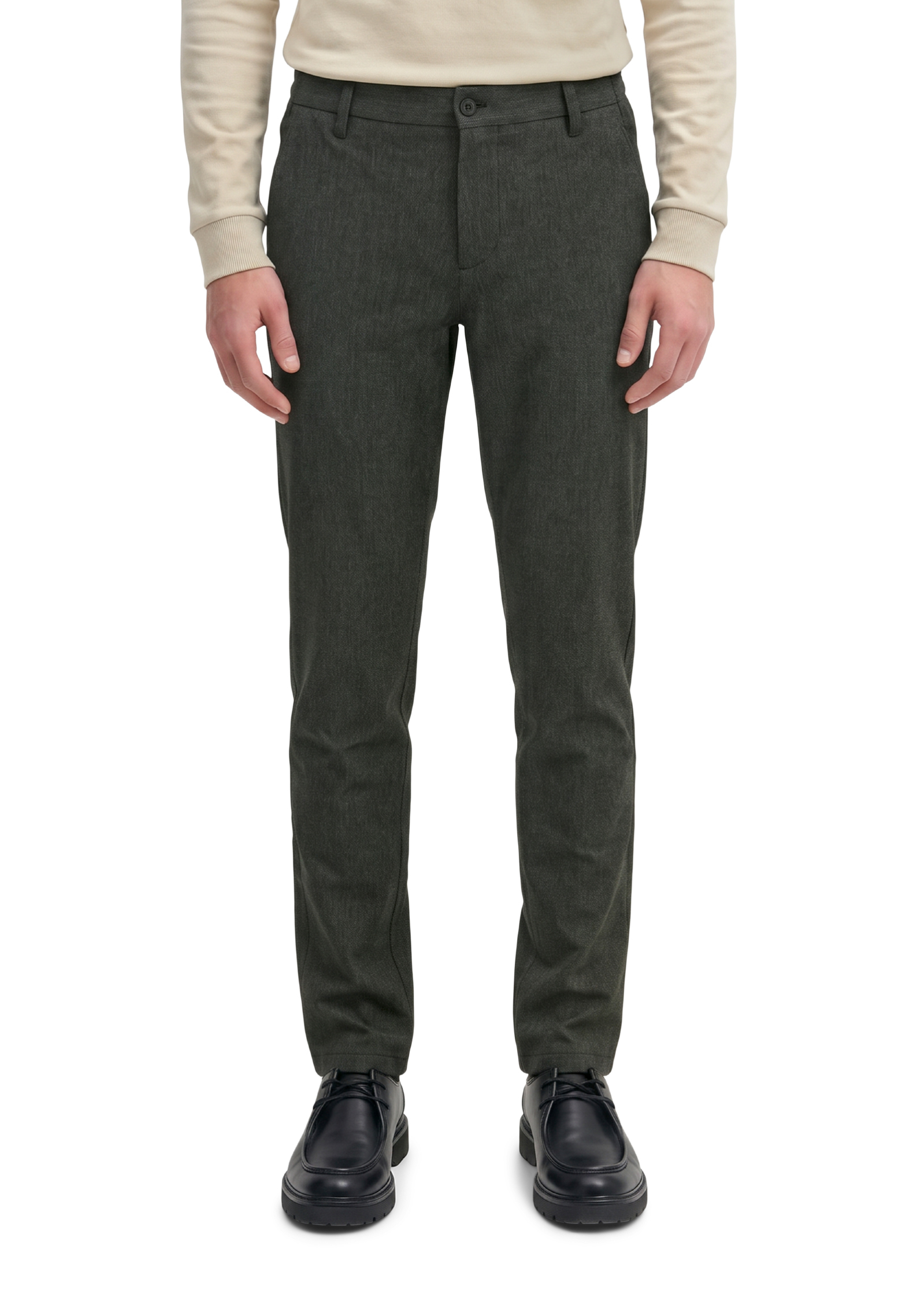 Chino modèle Stig, coupe jogger en mélange élastique de coton bio et de viscose, MARC O'POLO