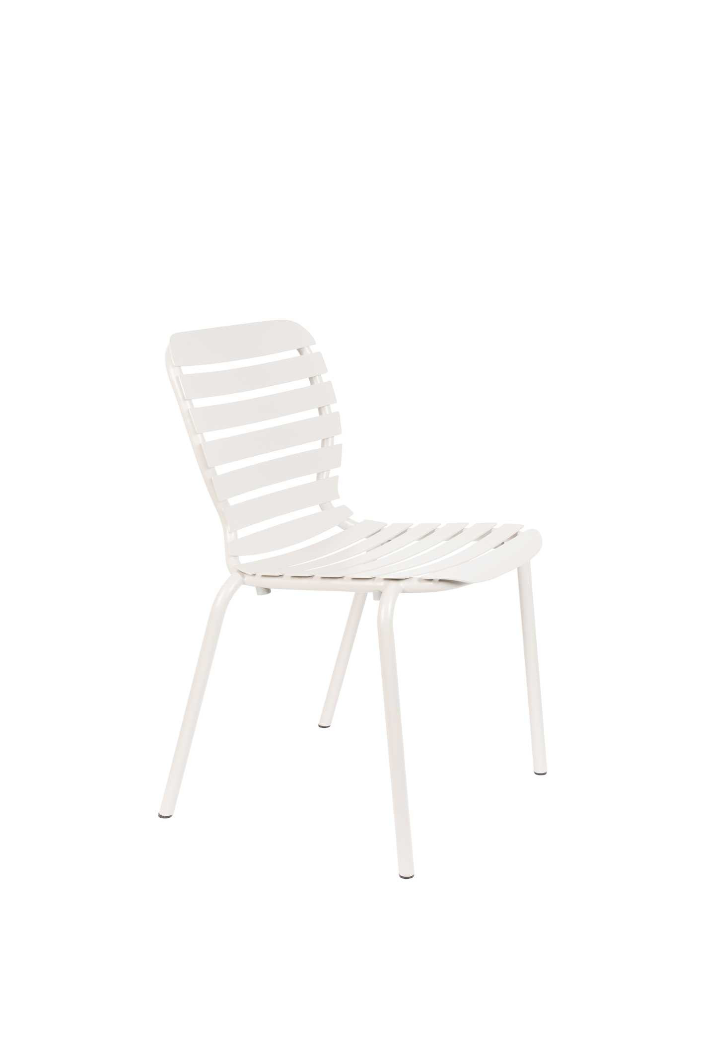 Chaise de jardin empilable en métal (lot de 2), VONDEL, ZUIVER