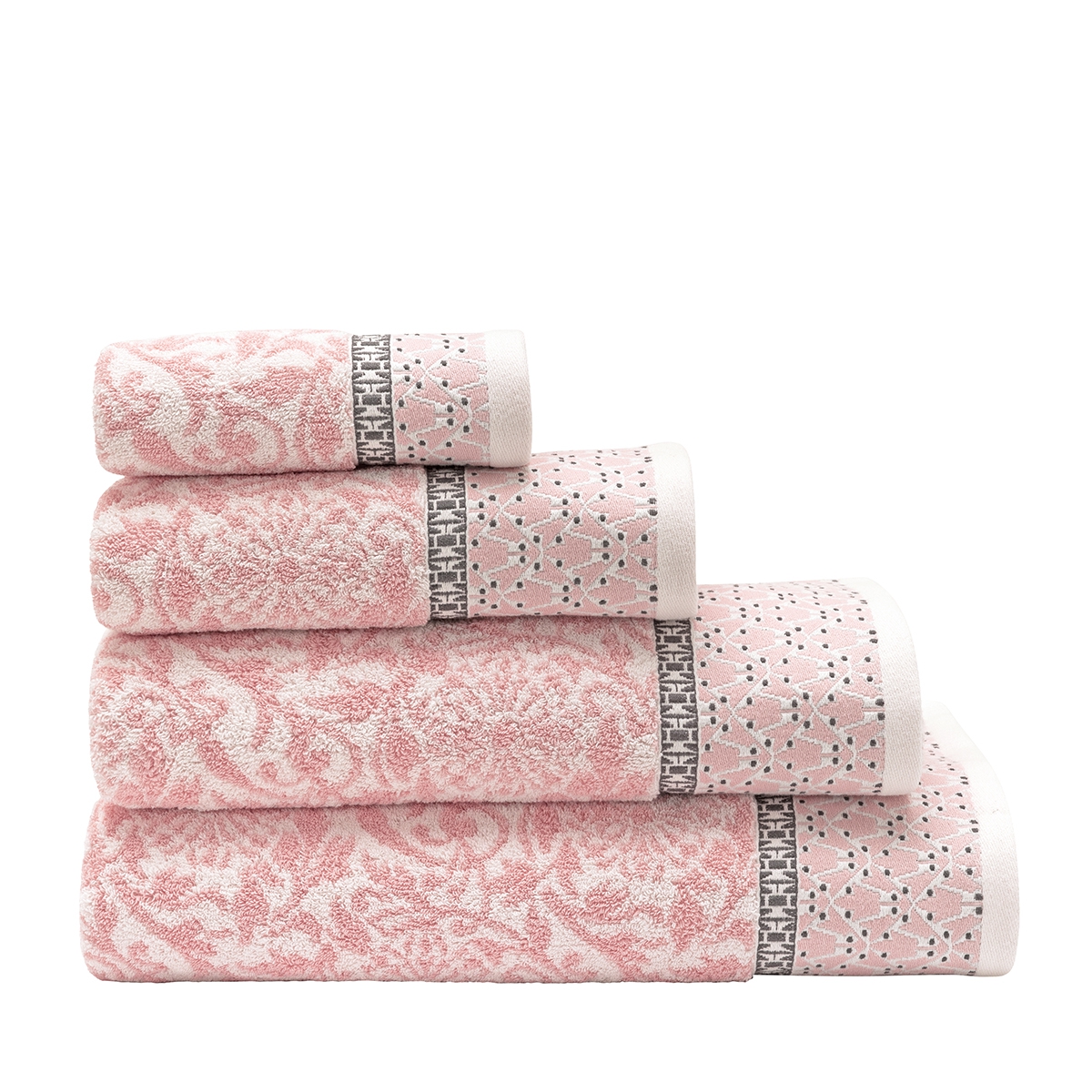 Serviette de bain 550 g/m², CHARME, LE JACQUARD FRANCAIS