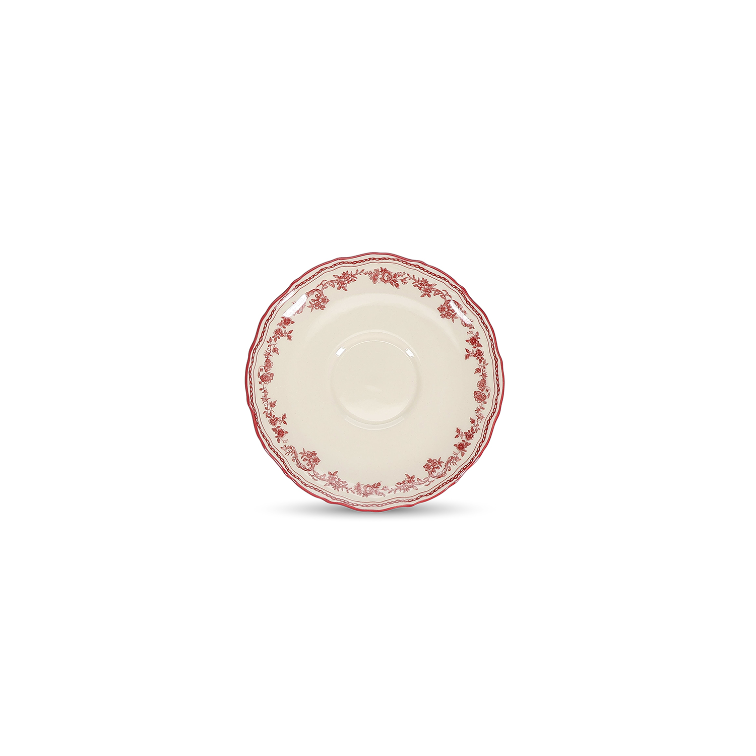 Lot de 4 soucoupes CYRIL, SP COLLECTION