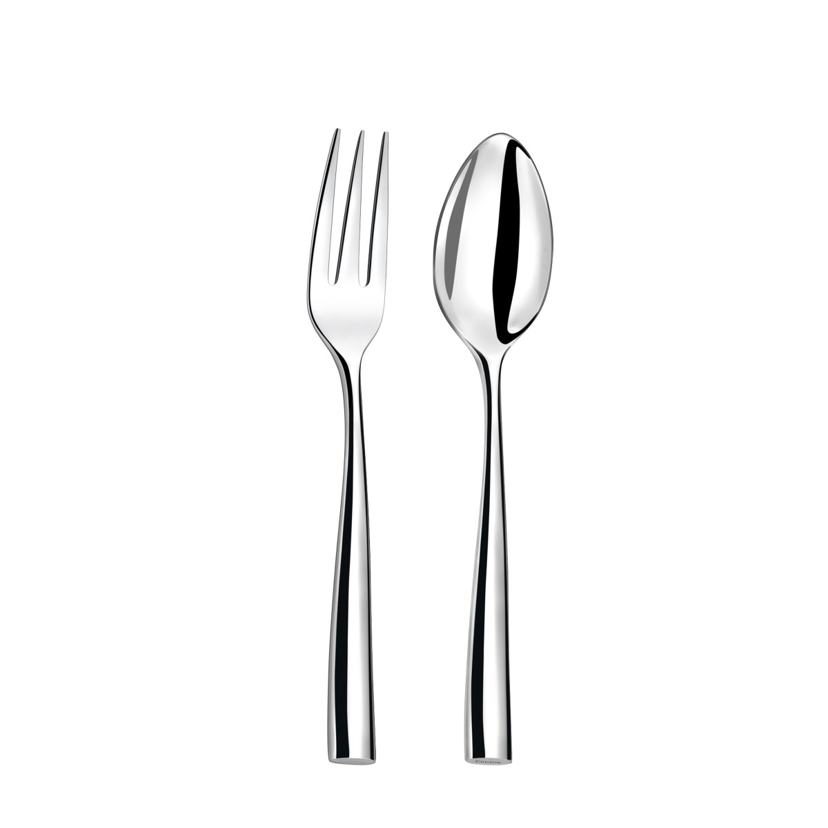 2 couverts de service - SILHOUETTE, COUZON