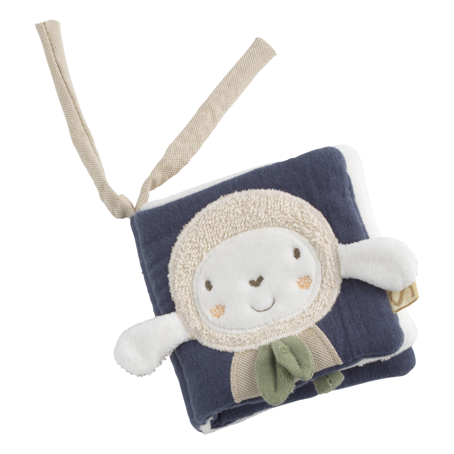 Livre d'éveil bébé en coton bio, SAUTHON