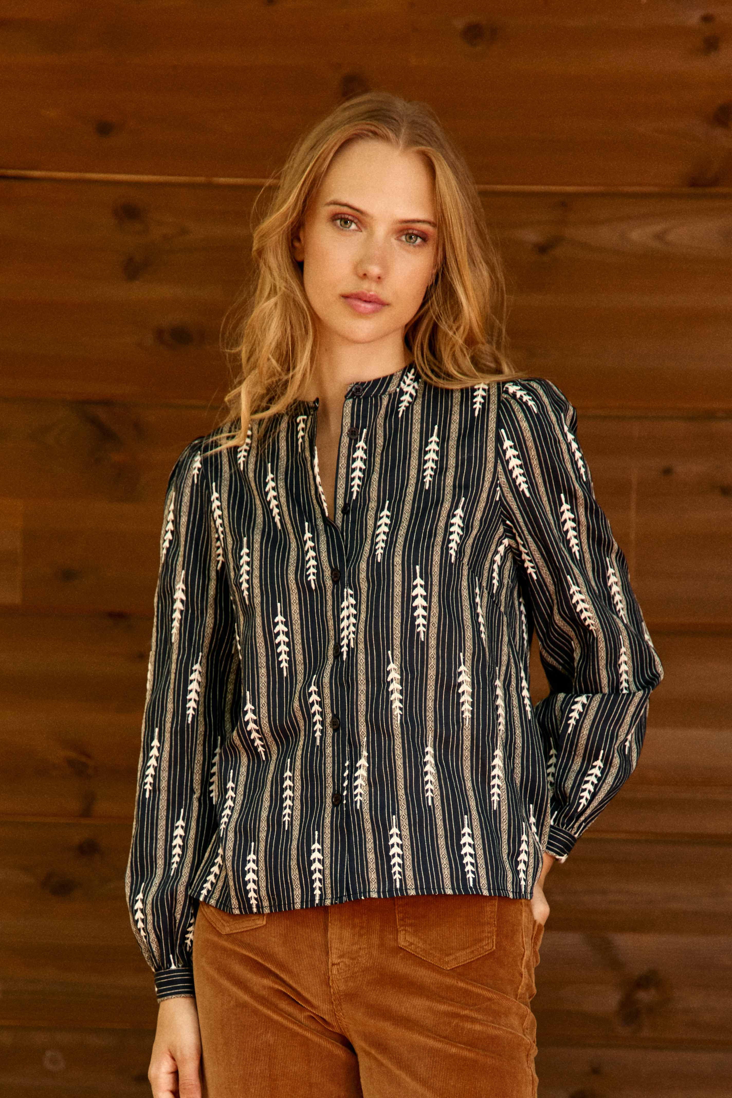 BLOUSE imprimé ethnique BLOYA, LA PETITE ETOILE