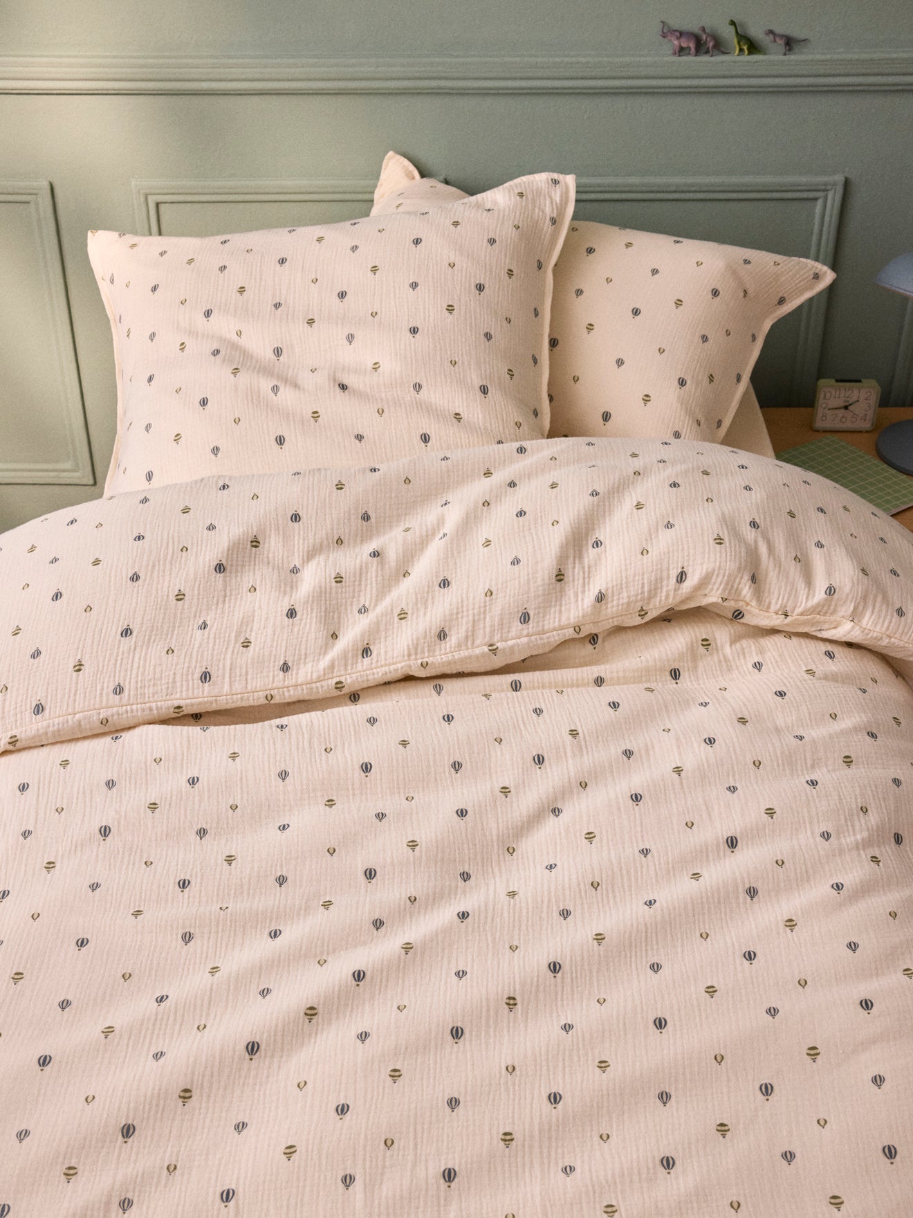 Housse de couette gaze de coton "MILAN", CYRILLUS