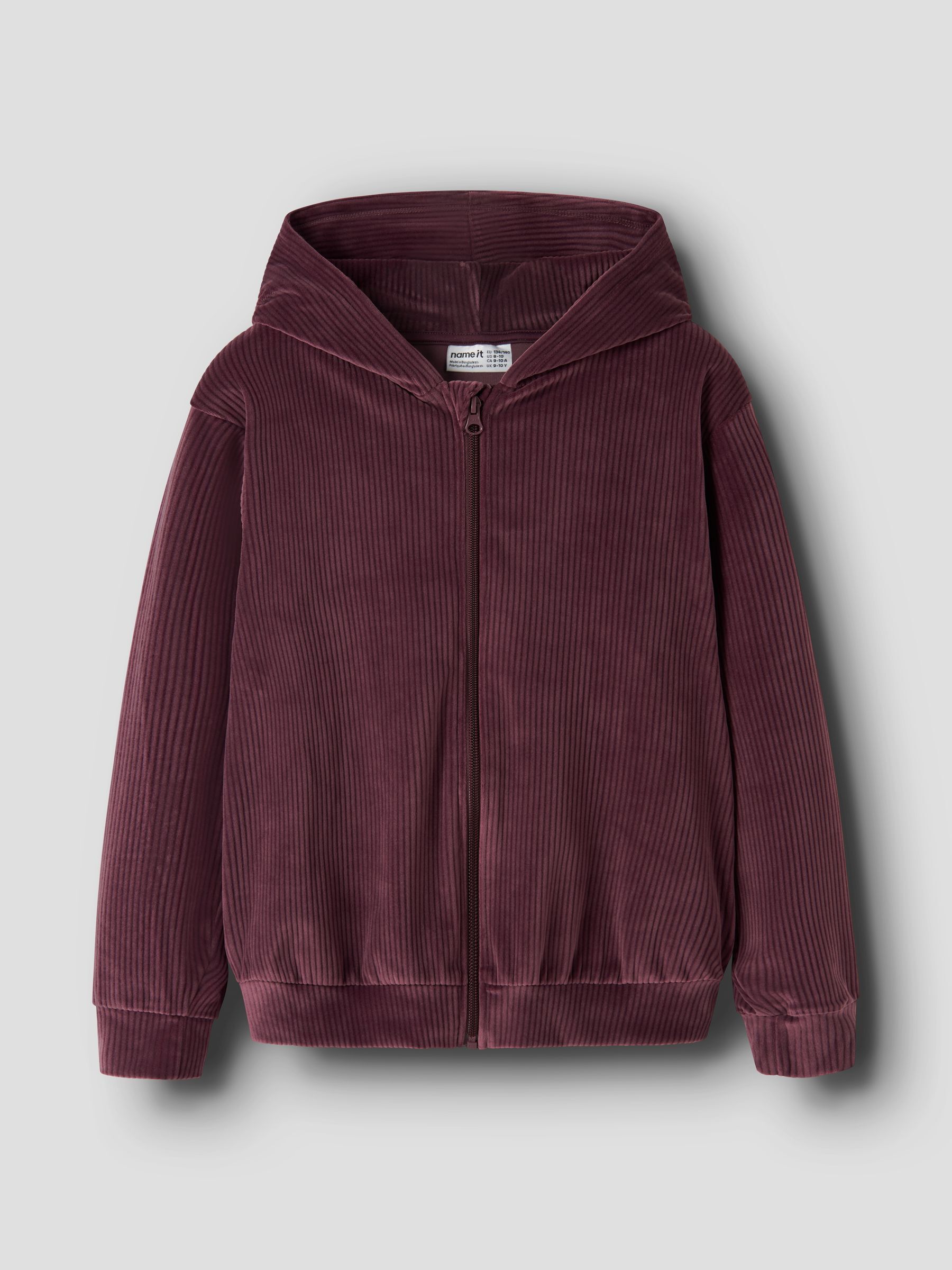 Sweat-Shirt Zippé À Capuche, NAME IT