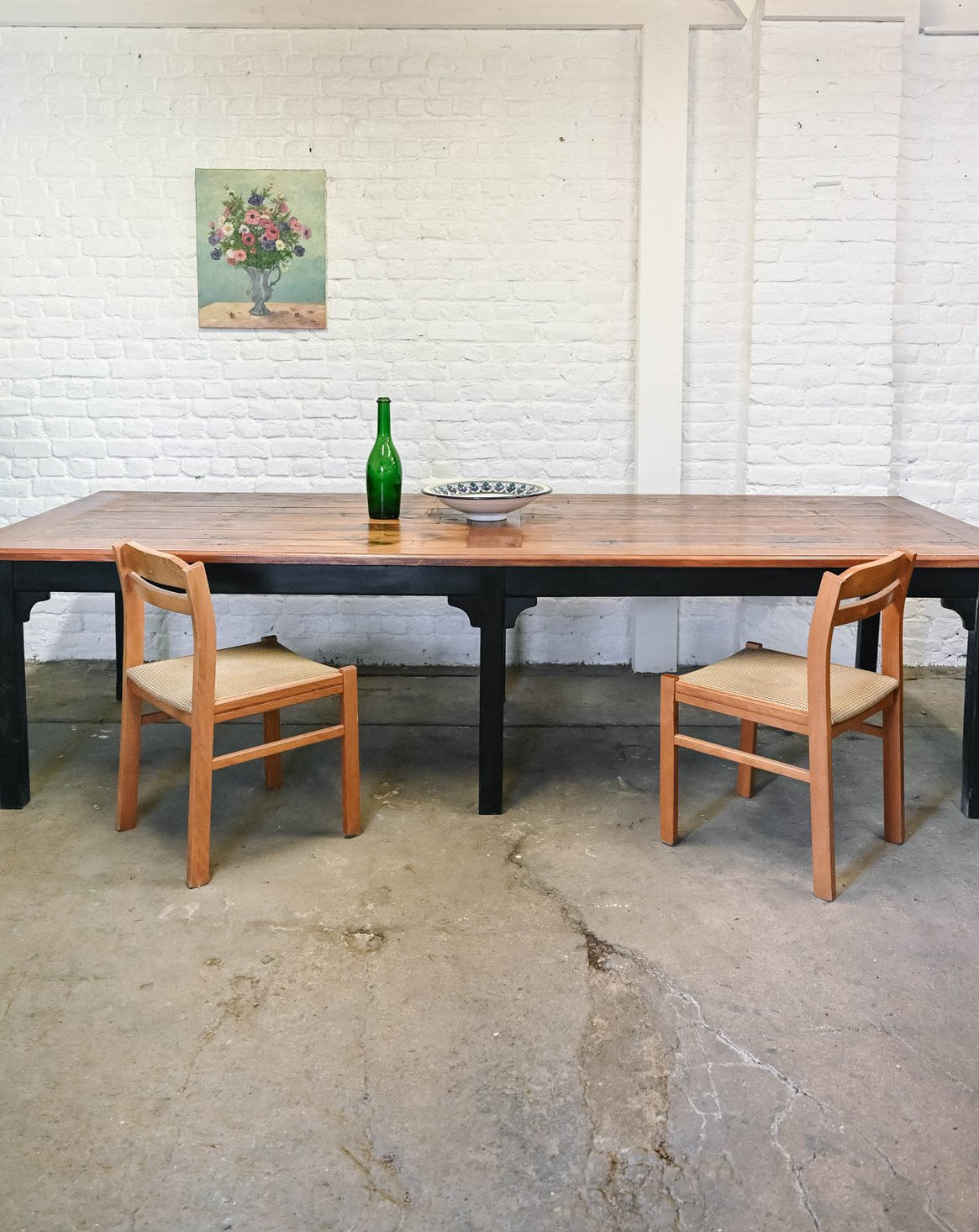 Table à manger XXL en sapin massif Romy N°1493 - Bon état, DEBONGOUT