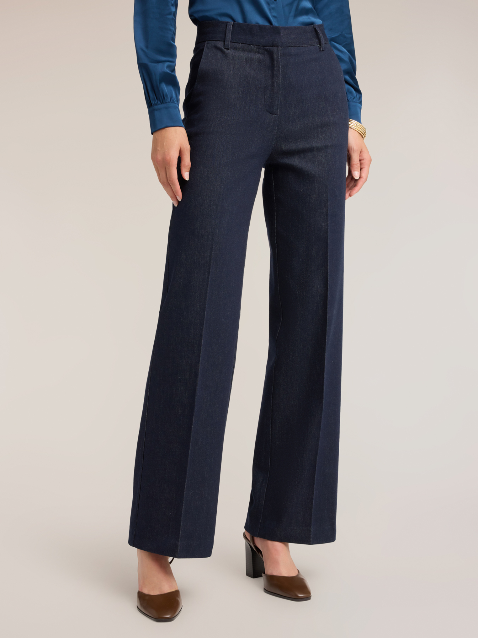 Jean sartorial avec pli repassé, MOTIVI