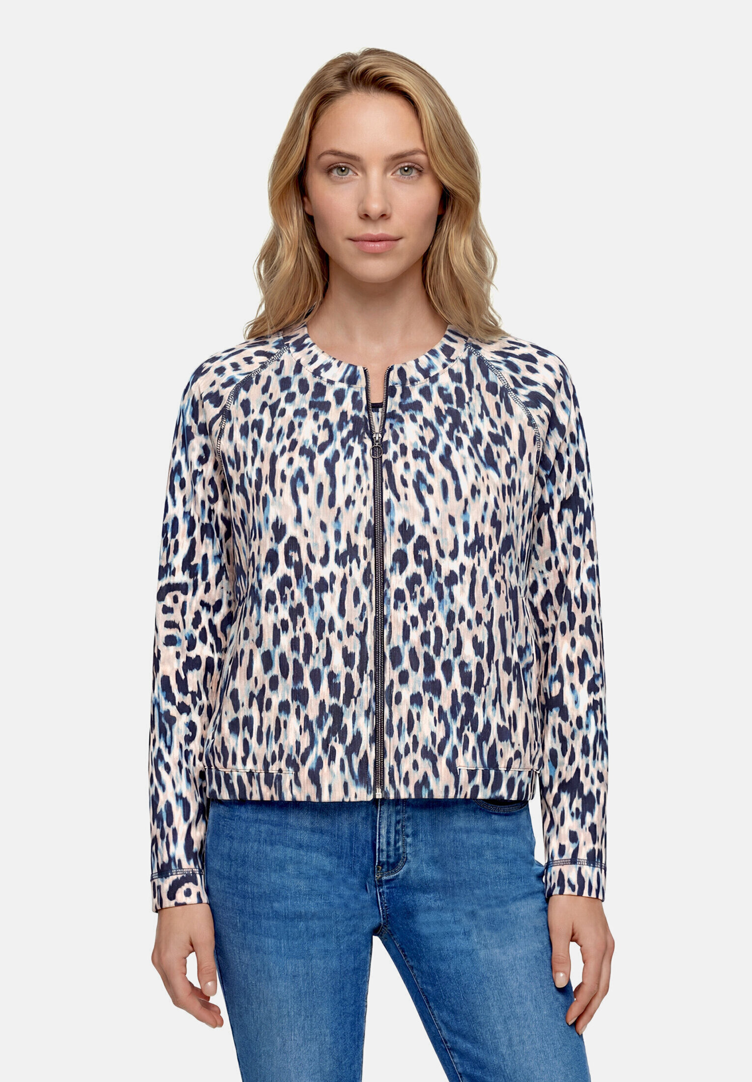 Cardigan façon t-shirt de texture côtelée, BETTY BARCLAY
