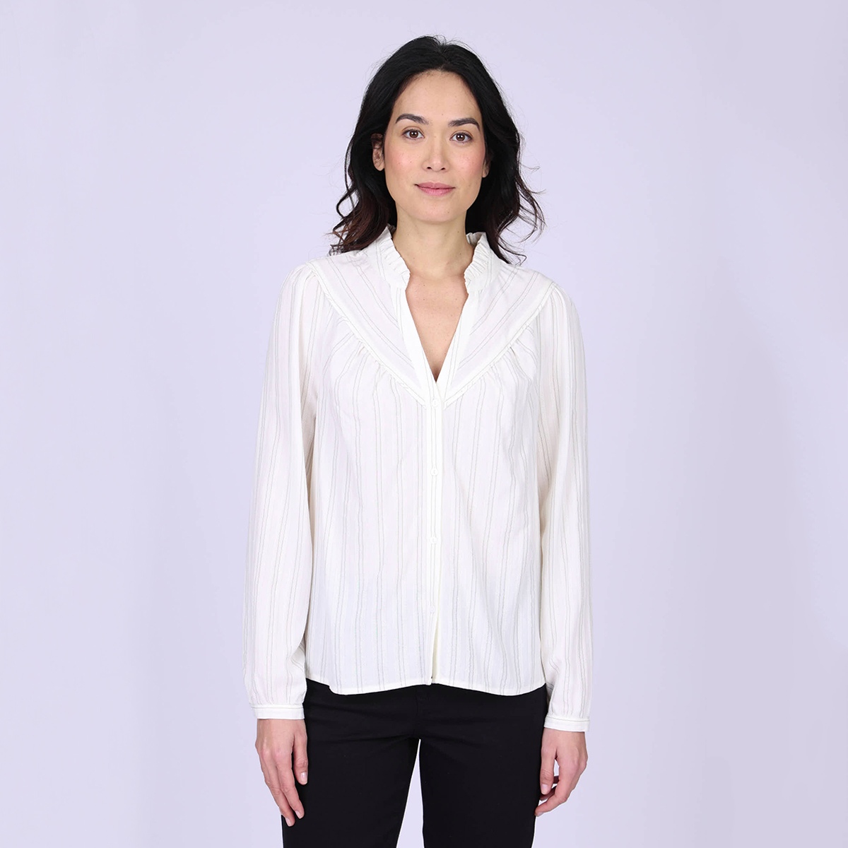 Chemise à volants Gabbie, MISE AU GREEN