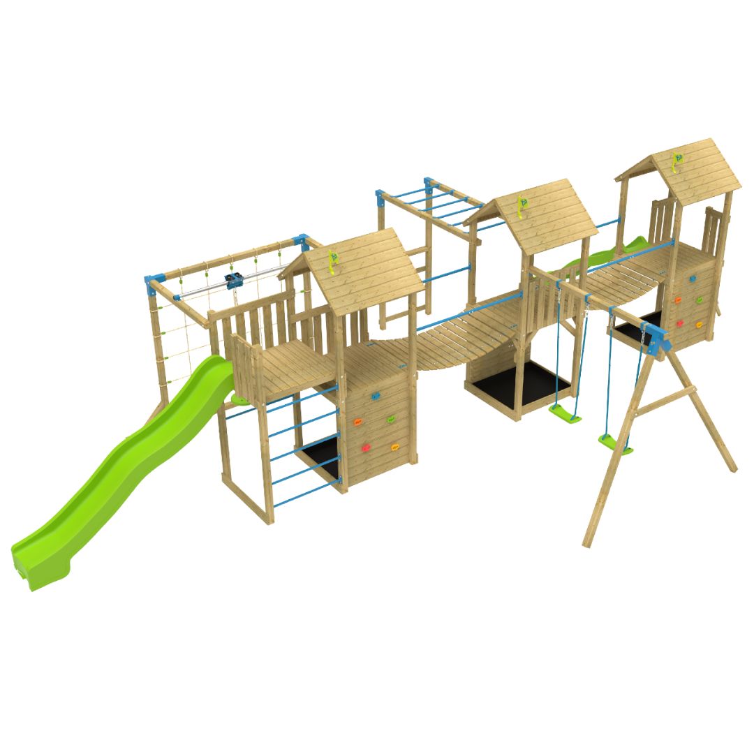 Aire de jeux XXL KUMQUAT, TP TOYS