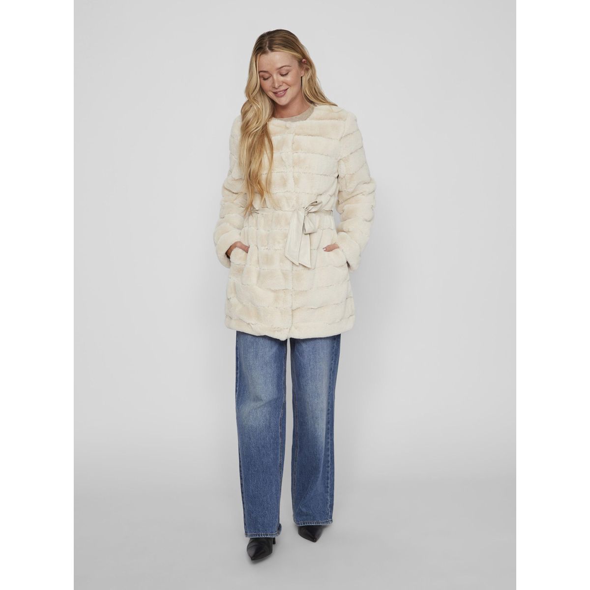 La redoute veste fausse fourrure sales