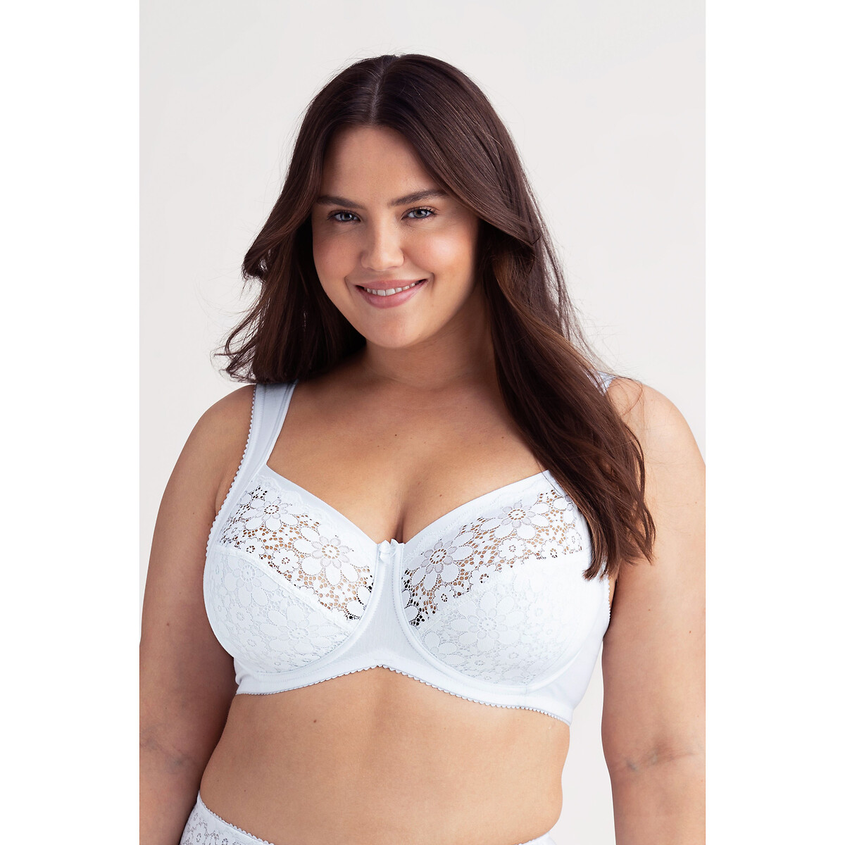 Cotton Bloom Full Cup Bra in Cotton Mix