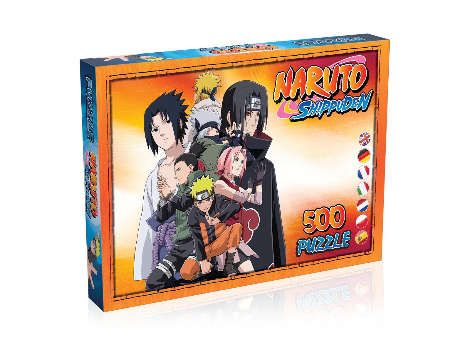 PUZZLE NARUTO SHIPPUDEN NINJAS DE KONOHA 500 PIECES, WINNING MOVES