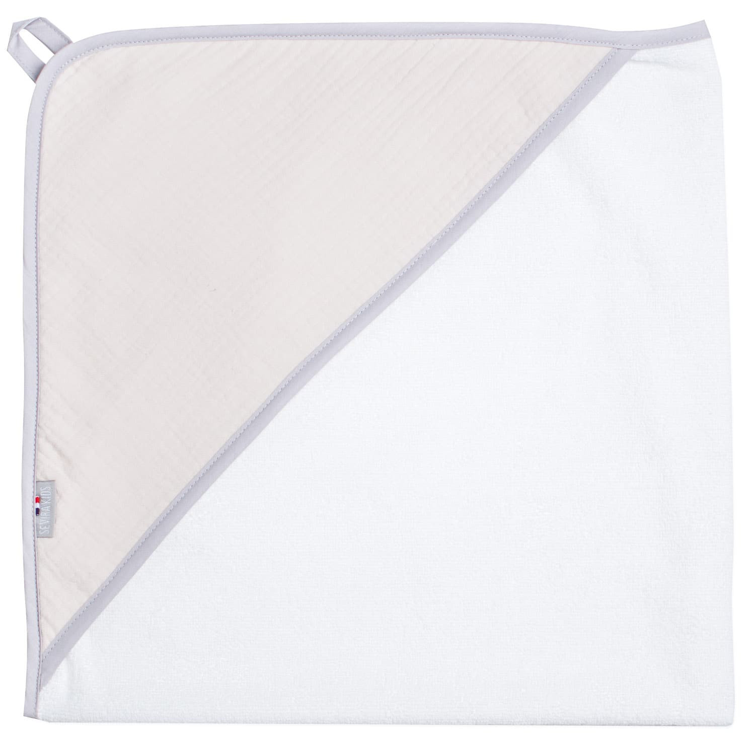 Cape de bain en gaze de coton et bambou JEANNE, SEVIRA KIDS