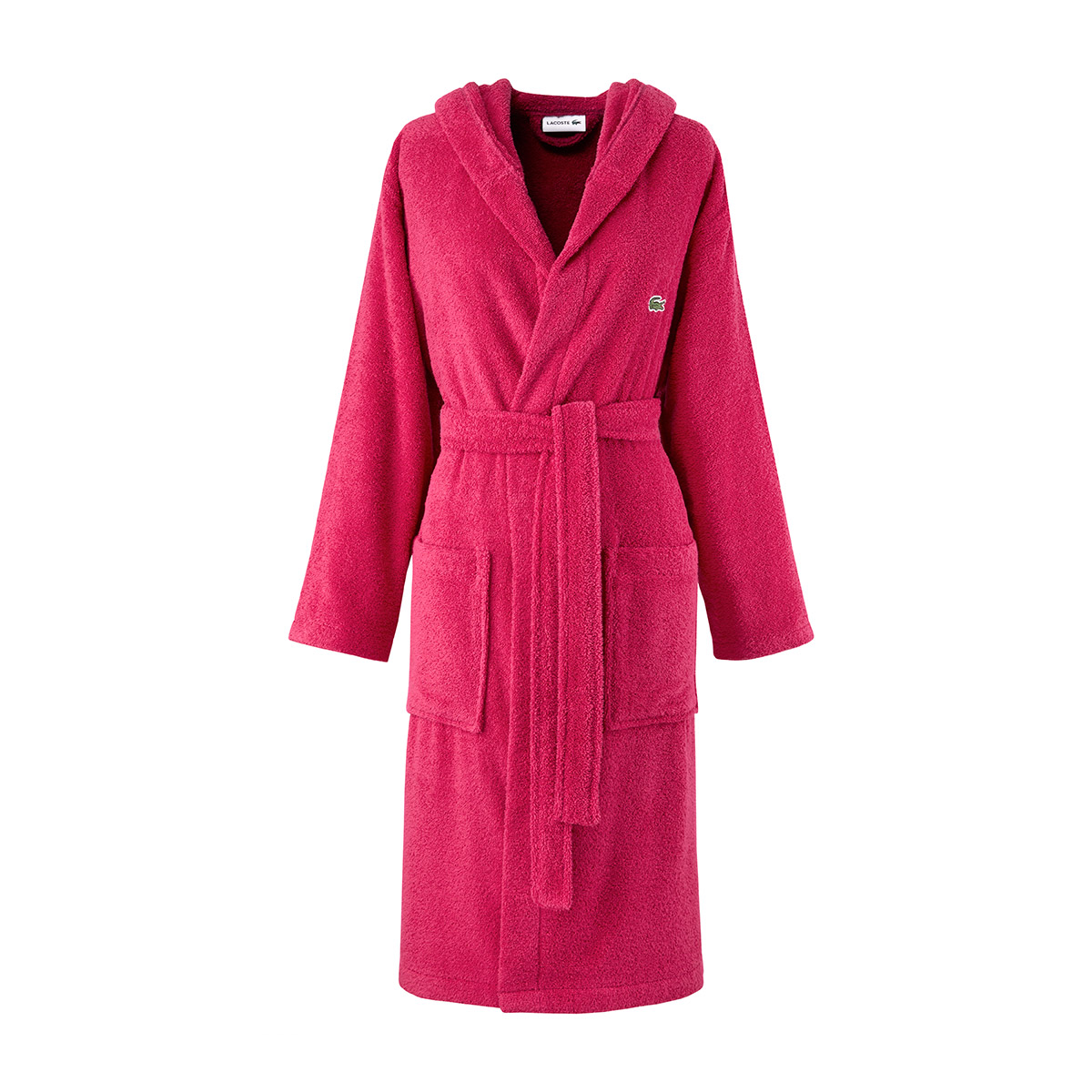 Peignoir de bain en coton, L OPEN, LACOSTE HOME
