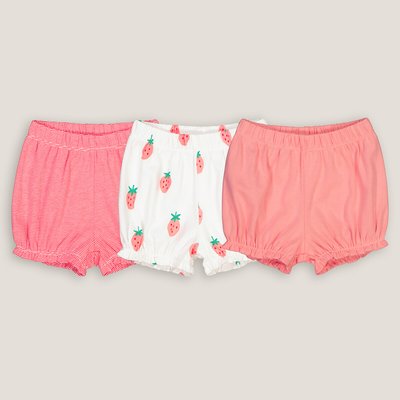 3er-Pack Baby-Shorts LA REDOUTE COLLECTIONS