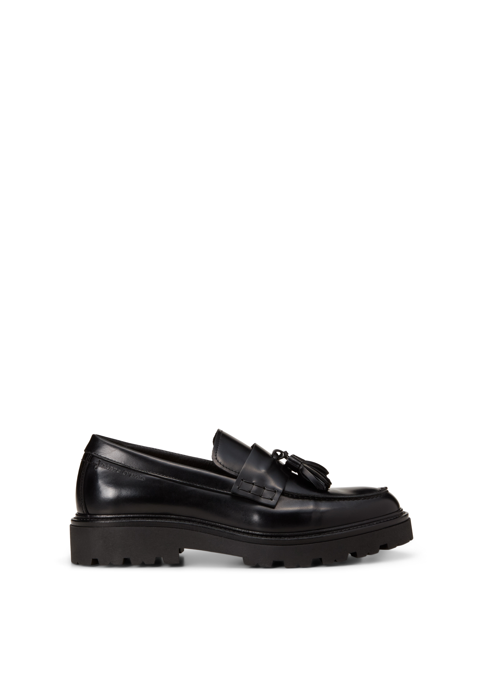 Mocassins modèle Phil en cuir de veau de première qualité, MARC O'POLO