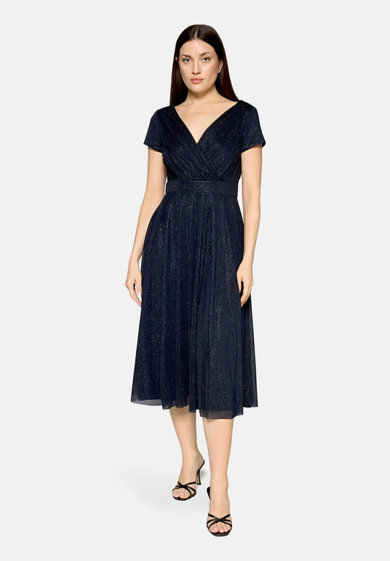 Robe de cocktail au look scintillant, VERA MONT