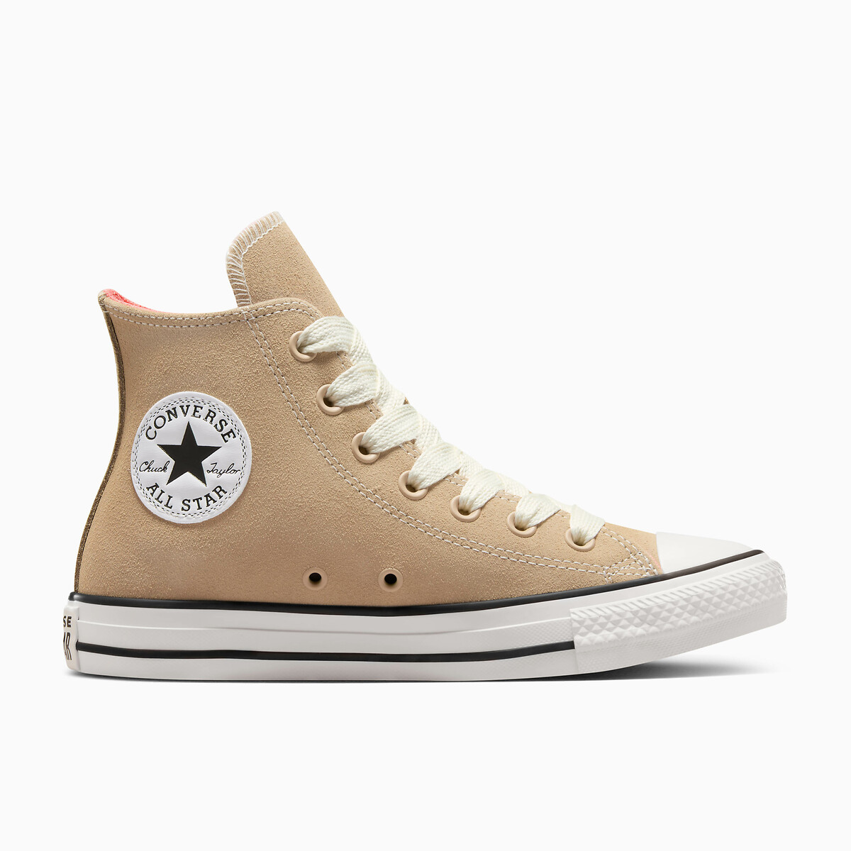 Baskets chuck taylor all star hi 90s sport Converse marron beige La Redoute