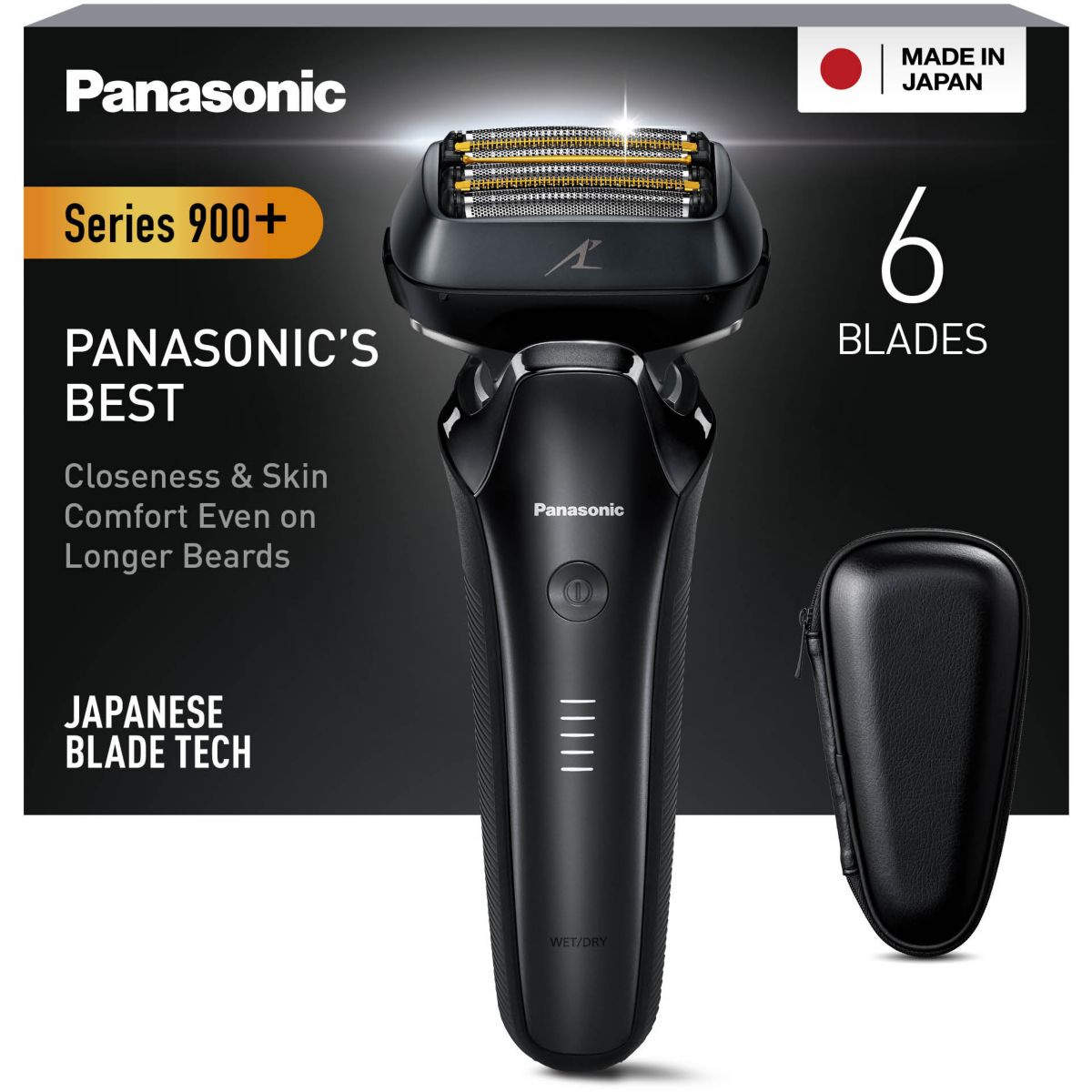 Rasoir électrique 6 lames ES-LS6A-K803, PANASONIC