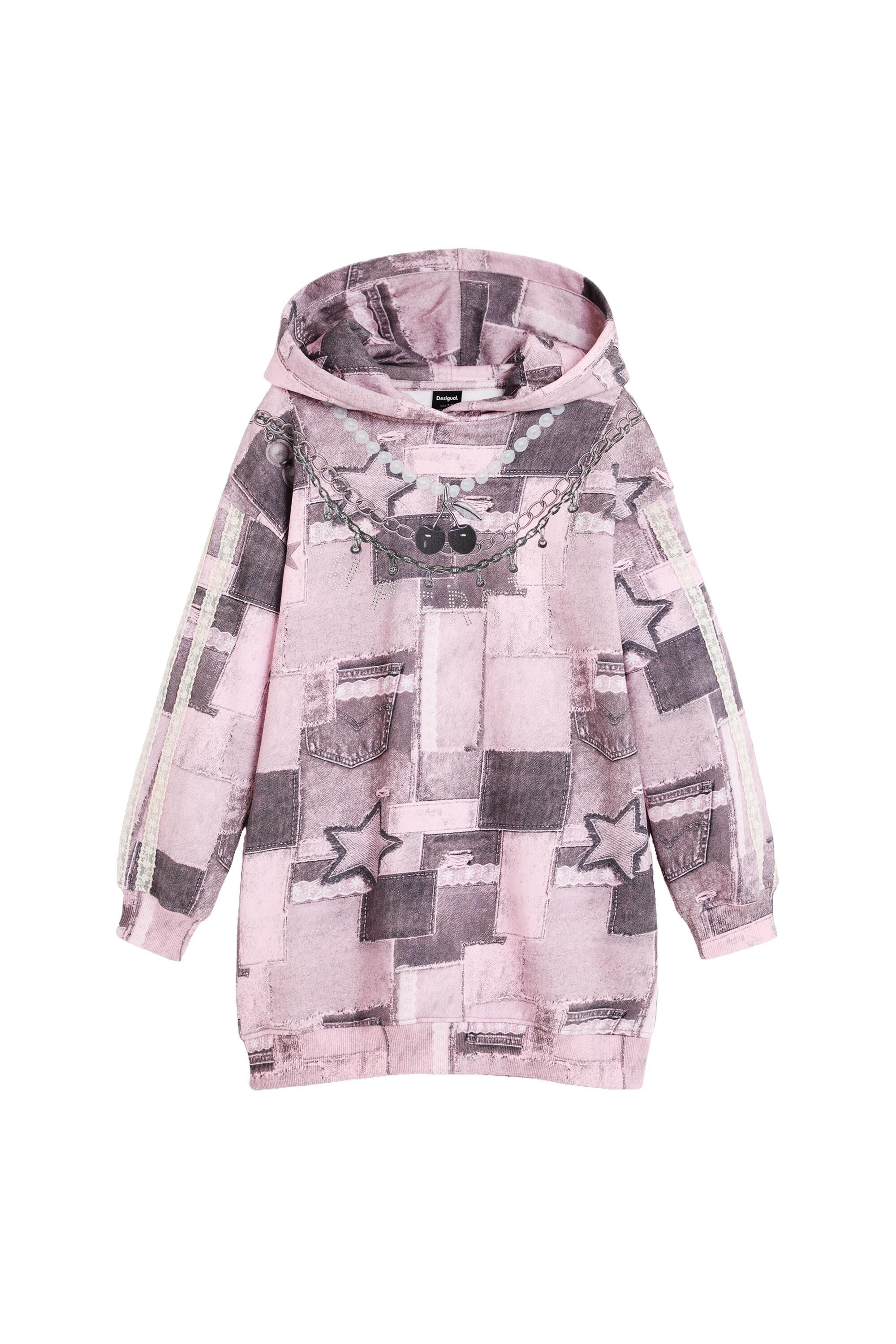 Robe-sweat étoile, DESIGUAL