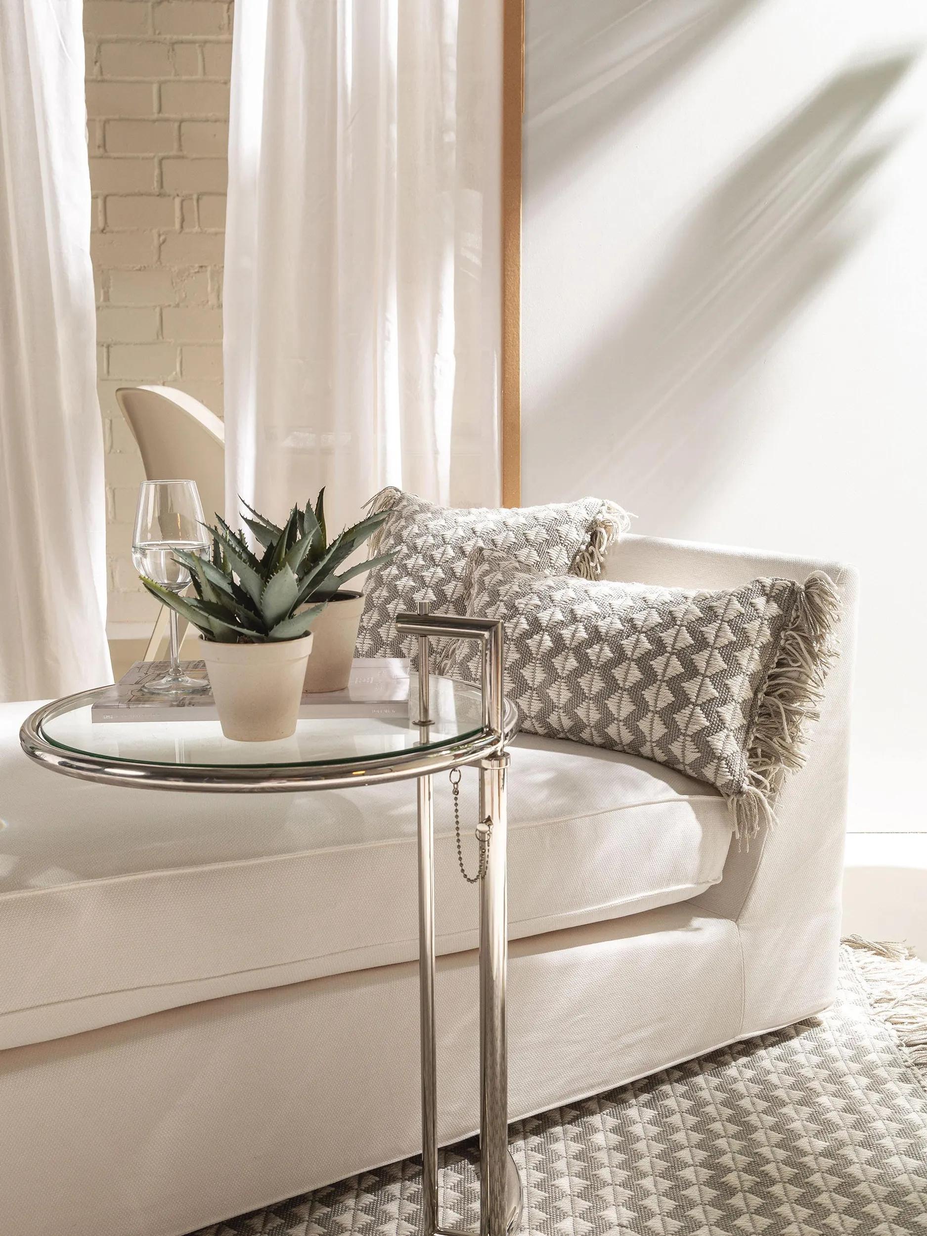 Coussin d'intérieur et d'extérieur tissé main MORTY, BENUTA