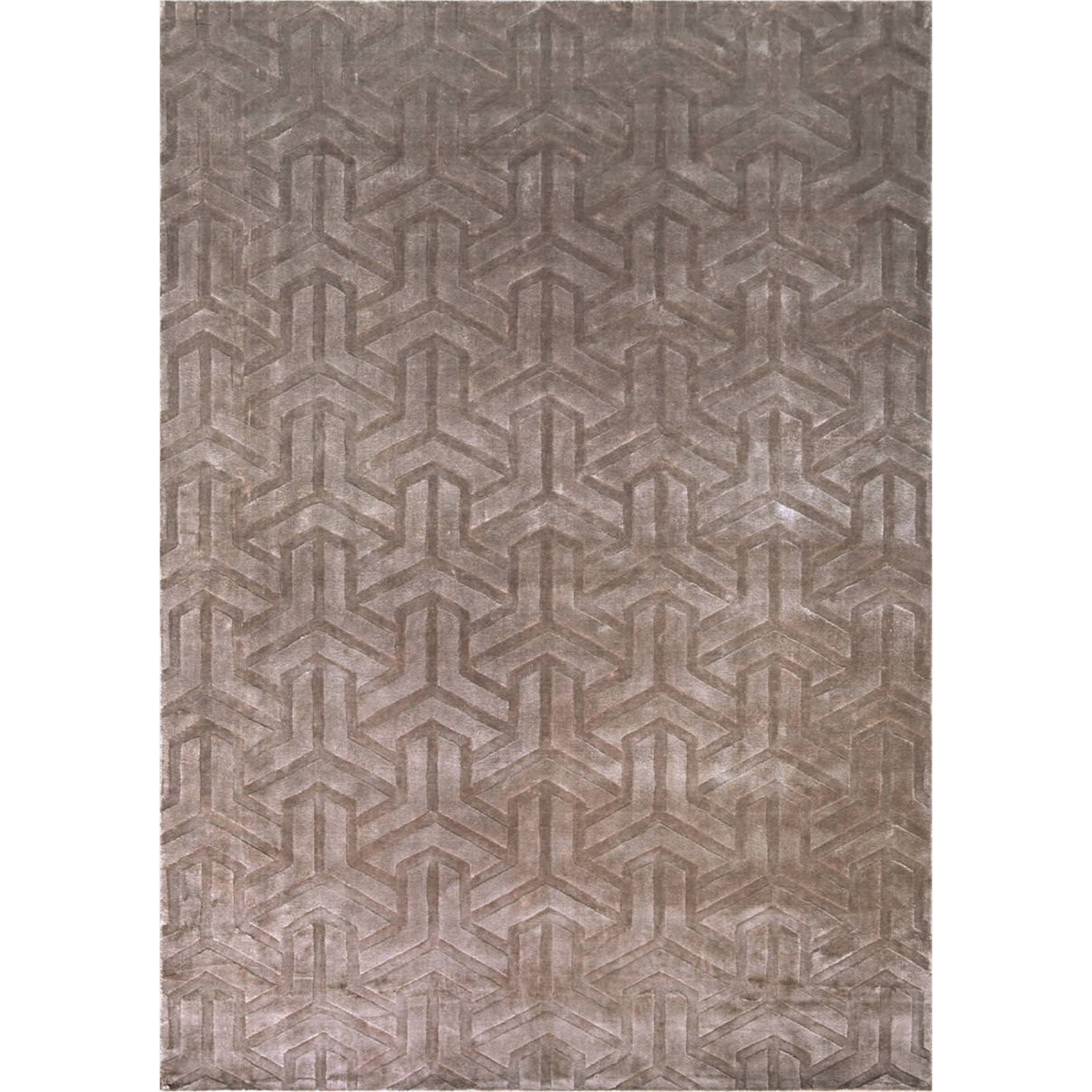 Tapis motif géométrique en coton, RECOLLECTION