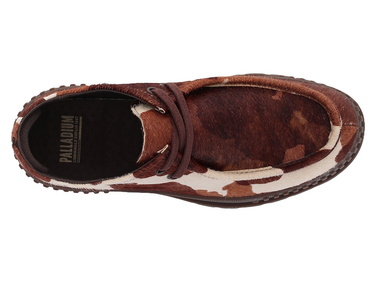 Palladium Mocasines de piel con cordones, Pallashoxk Moc Wild — foto 6