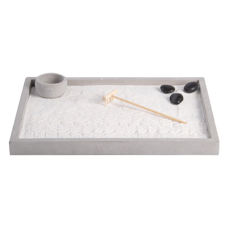 Jardin zen rectangulaire 30 x 22 cm, ESSCHERT DESIGN