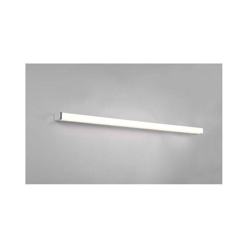 applique salle de bain ip44 fabio chrome 1x20w smd led