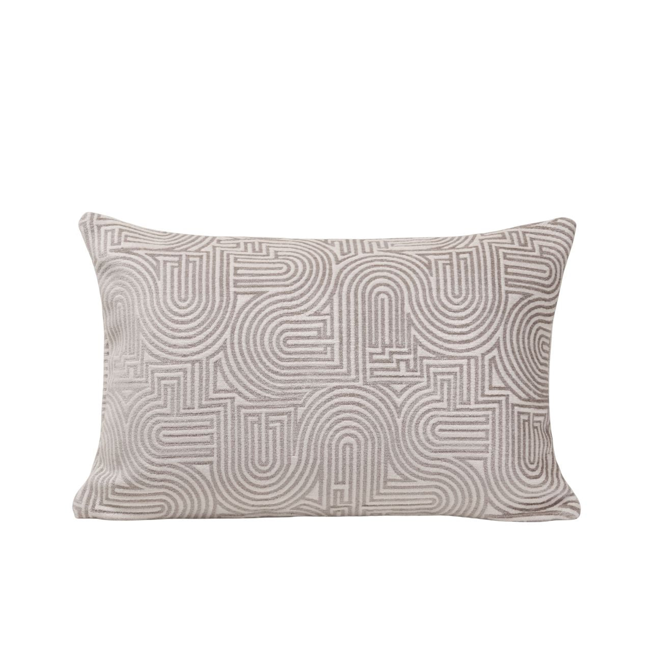 Housse De Coussin en Chenille au motif graphique KLARK, MADURA