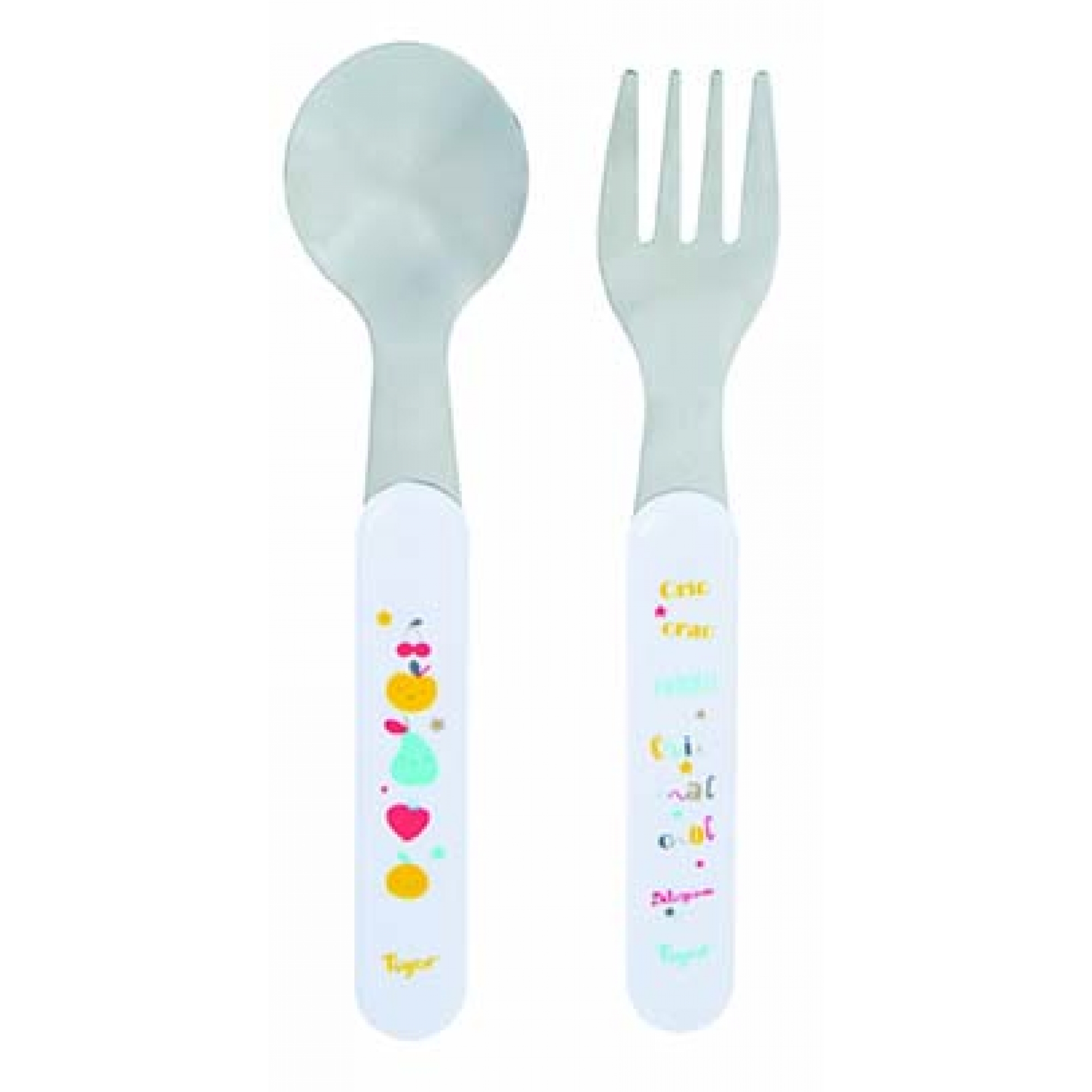 Set de 2 couverts inox Mini Chef, TIGEX