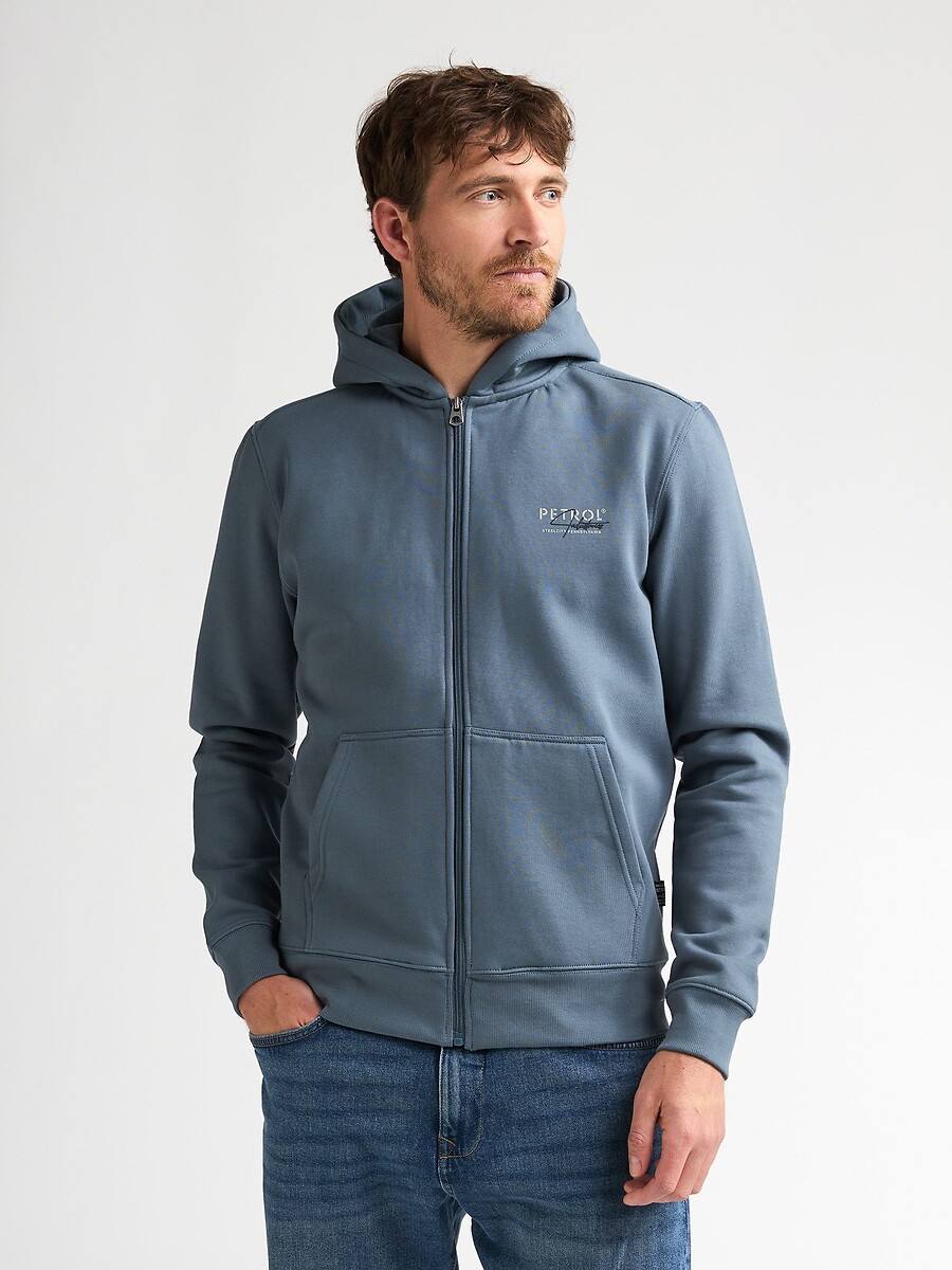 Sweat zippé à capuche, PETROL INDUSTRIES
