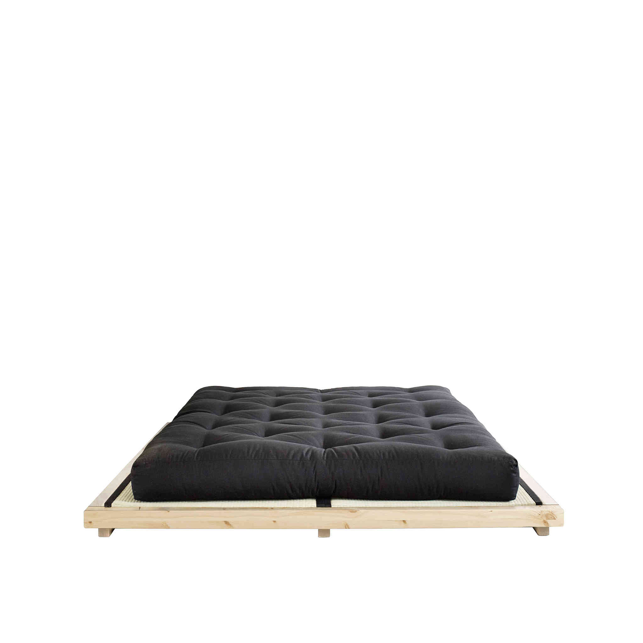 Lit futon en pin, avec tatami et matelas, KARUP DESIGN