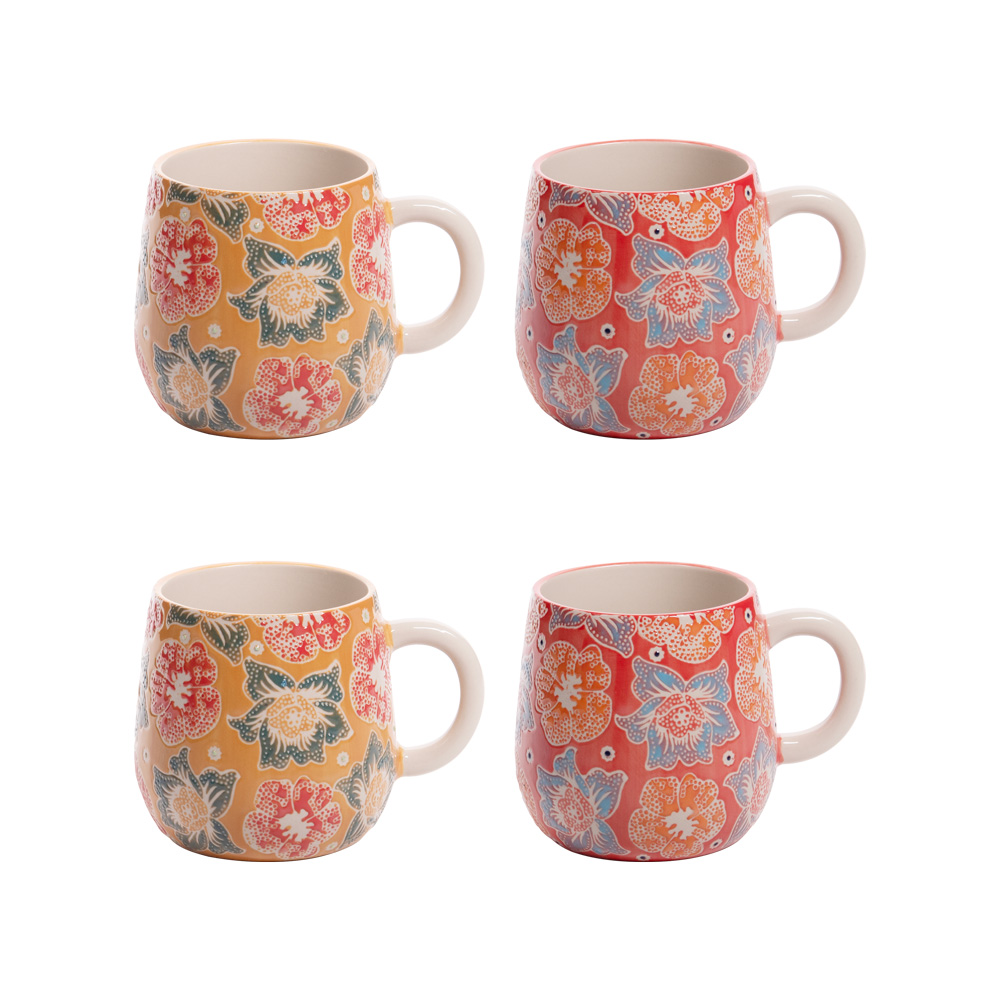 Coffret de 4 mugs Zphyr 50 cl, TABLE PASSION
