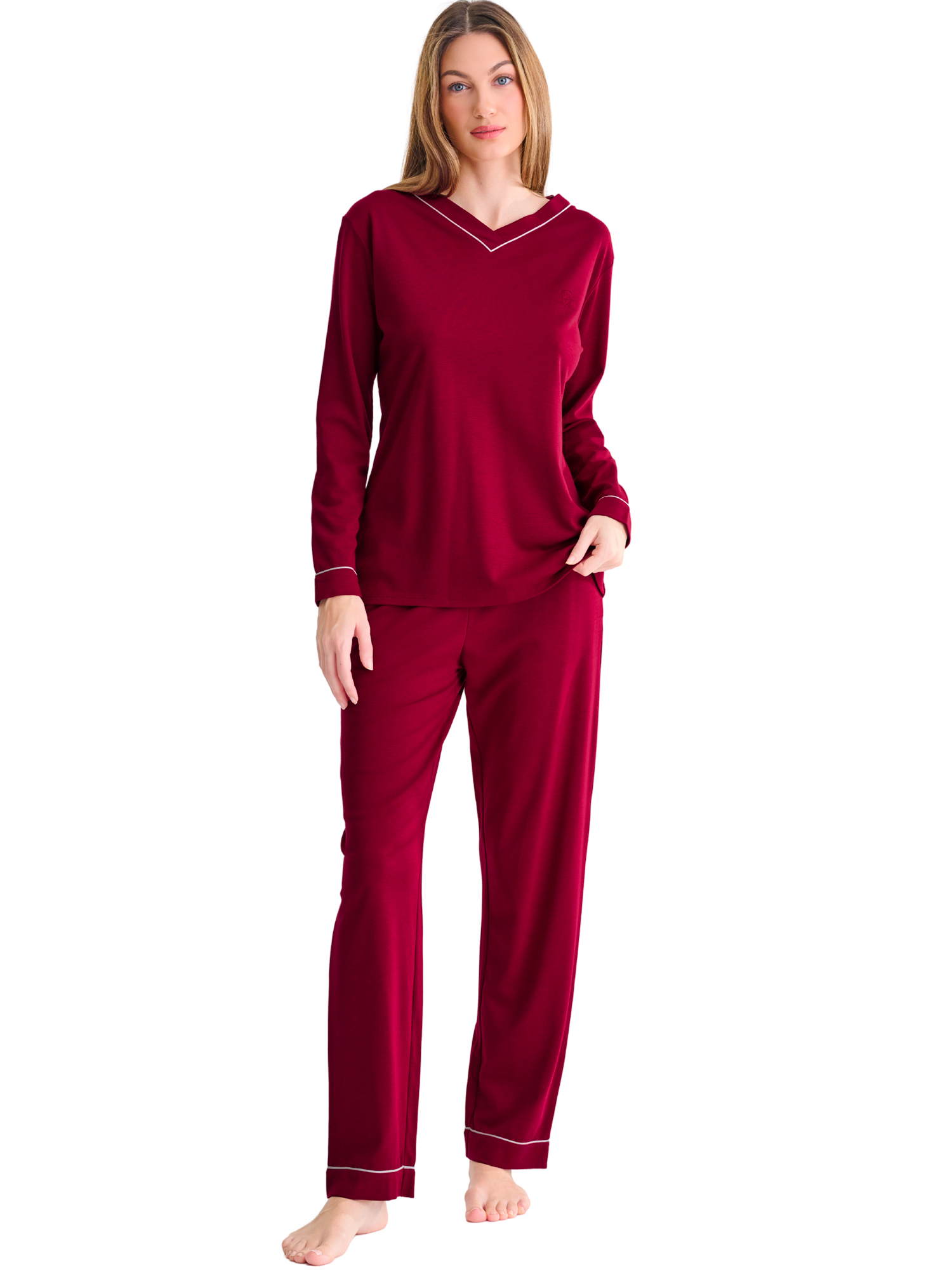 Pyjama pantalon top manches longues TARA, LISCA